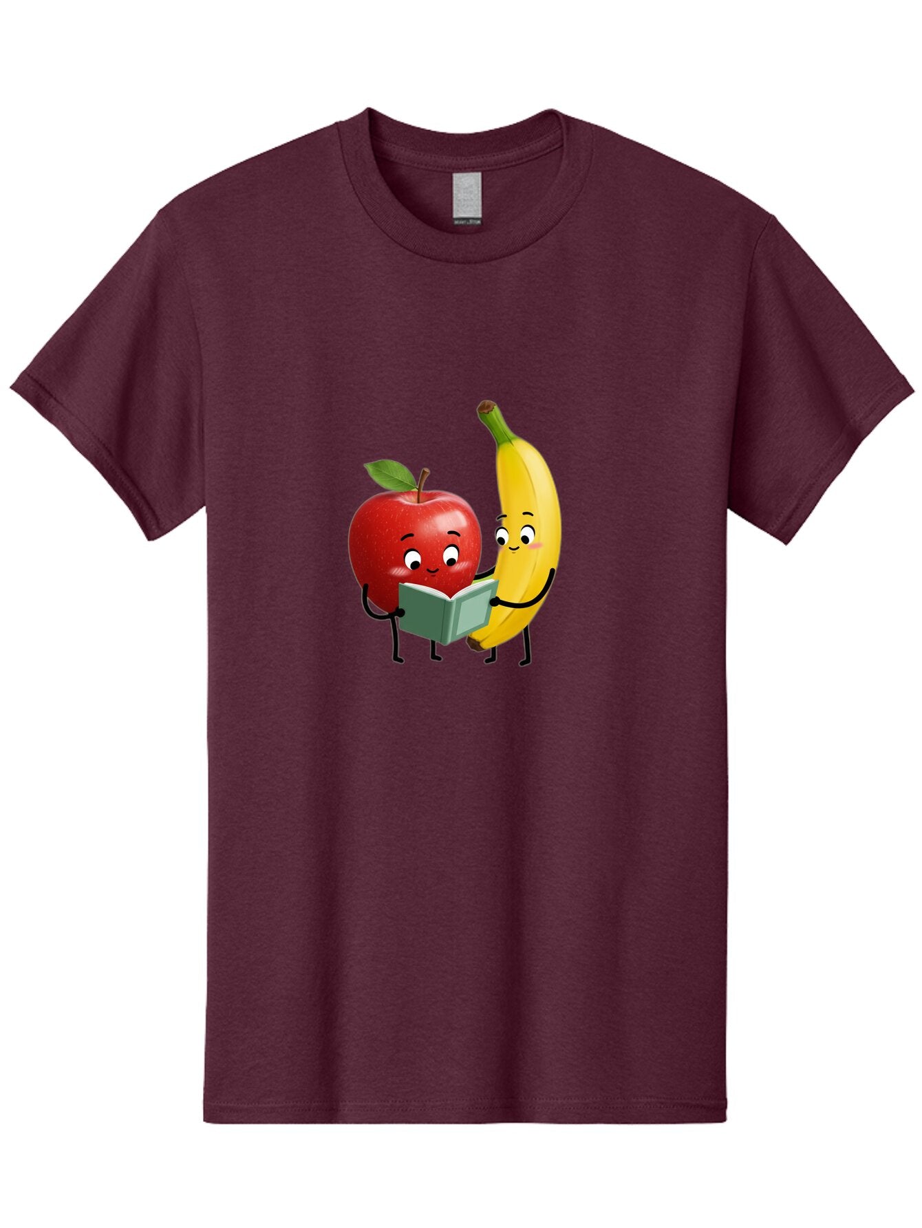 Apple-And-Banana-6 Men'S Graphic Tee, 100% Cotton, Comfortable Casual Summer Wear, Machine Washable, Vintage Camera, Old Camera, Antique Camera, Black Camera, Classic Photography, Photography Equipment, Nostalgic Device, Film Camera, Baq284 10