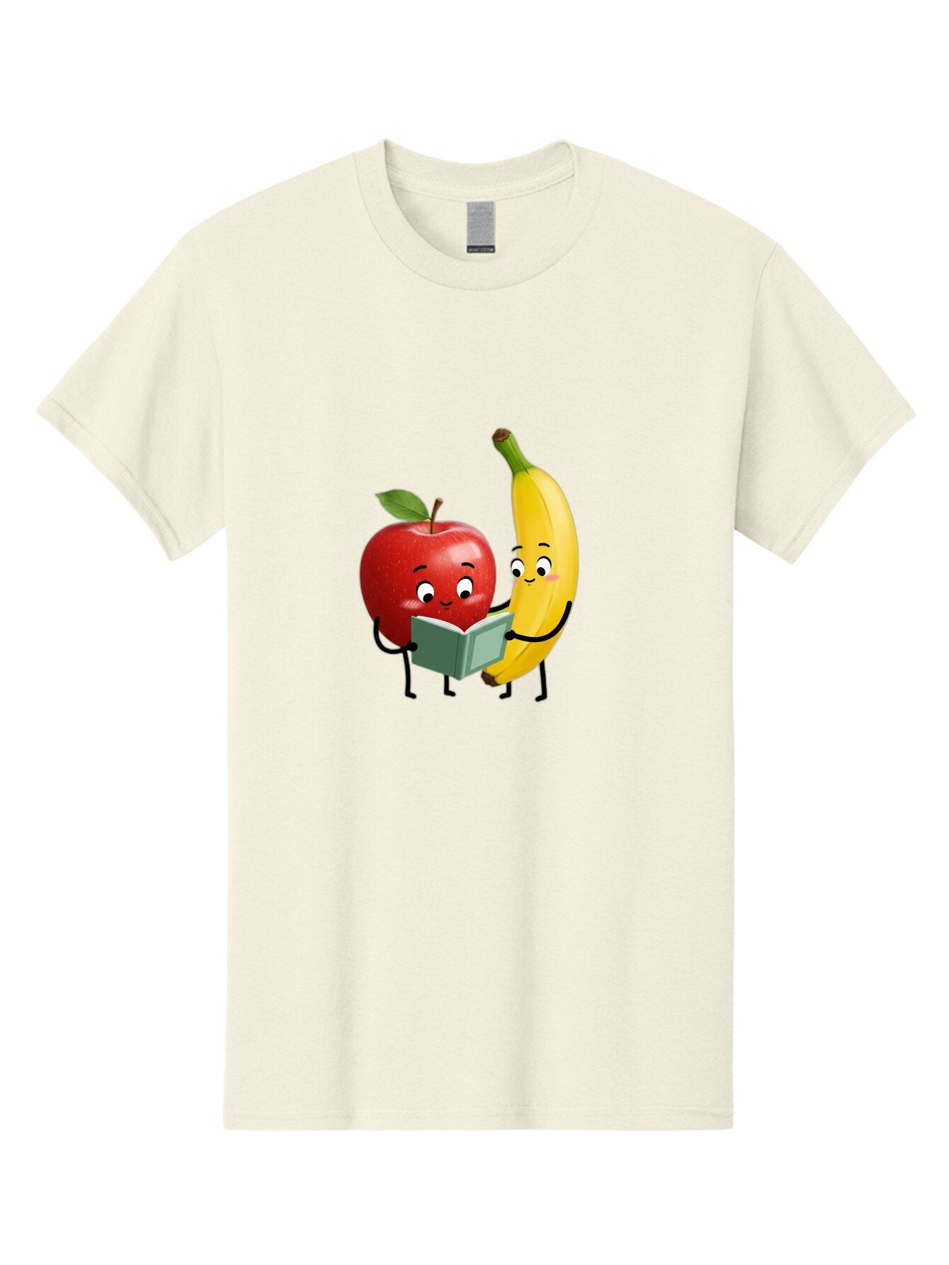 Apple-And-Banana-6 Men'S Graphic Tee, 100% Cotton, Comfortable Casual Summer Wear, Machine Washable, Vintage Camera, Old Camera, Antique Camera, Black Camera, Classic Photography, Photography Equipment, Nostalgic Device, Film Camera, Baq284 1