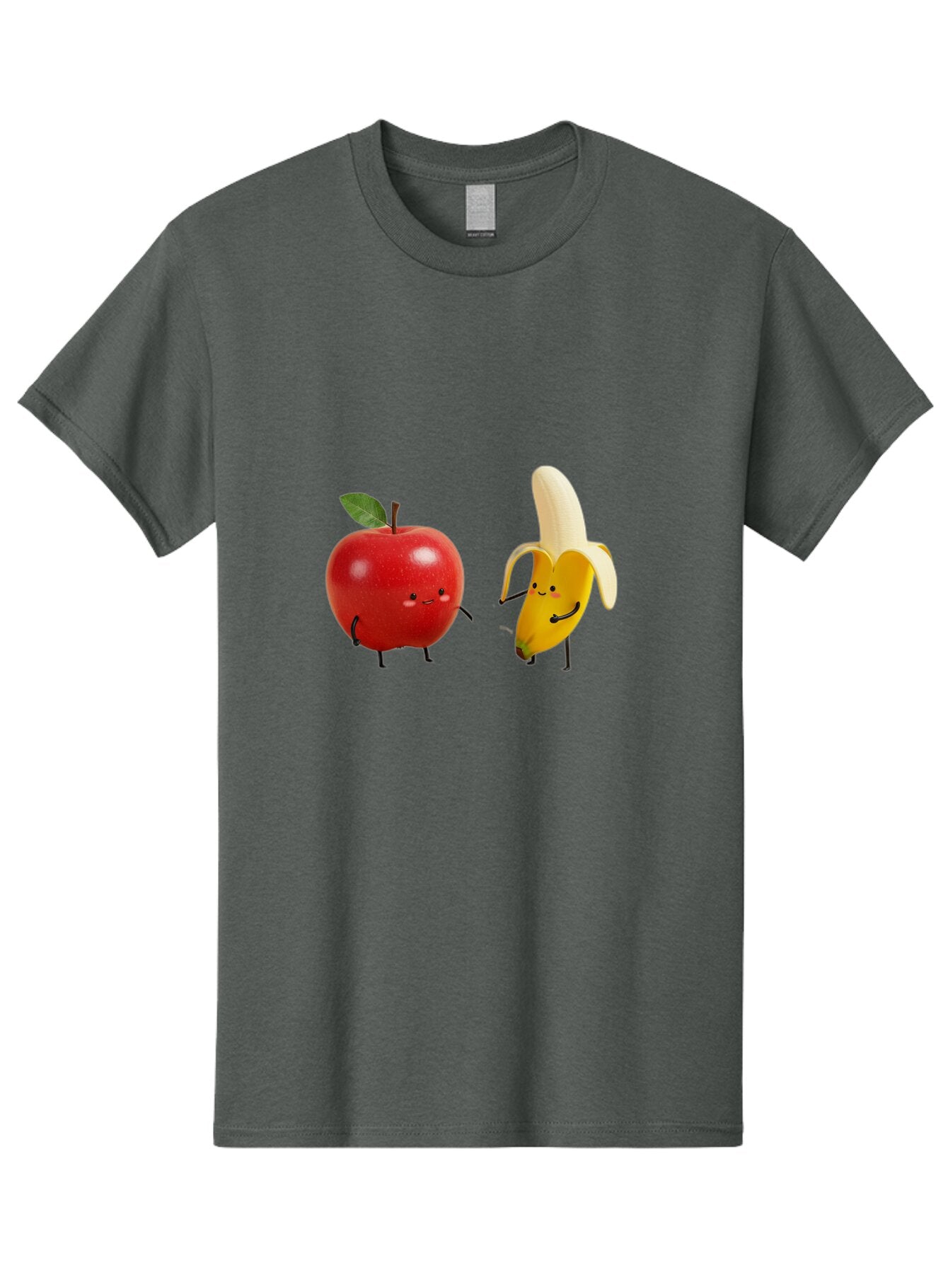 Apple-And-Banana-7 Men'S Graphic Tee, 100% Cotton, Comfortable Casual Summer Wear, Machine Washable, Vintage Camera, Old Camera, Antique Camera, Black Camera, Classic Photography, Photography Equipment, Nostalgic Device, Film Camera, Baq285 6