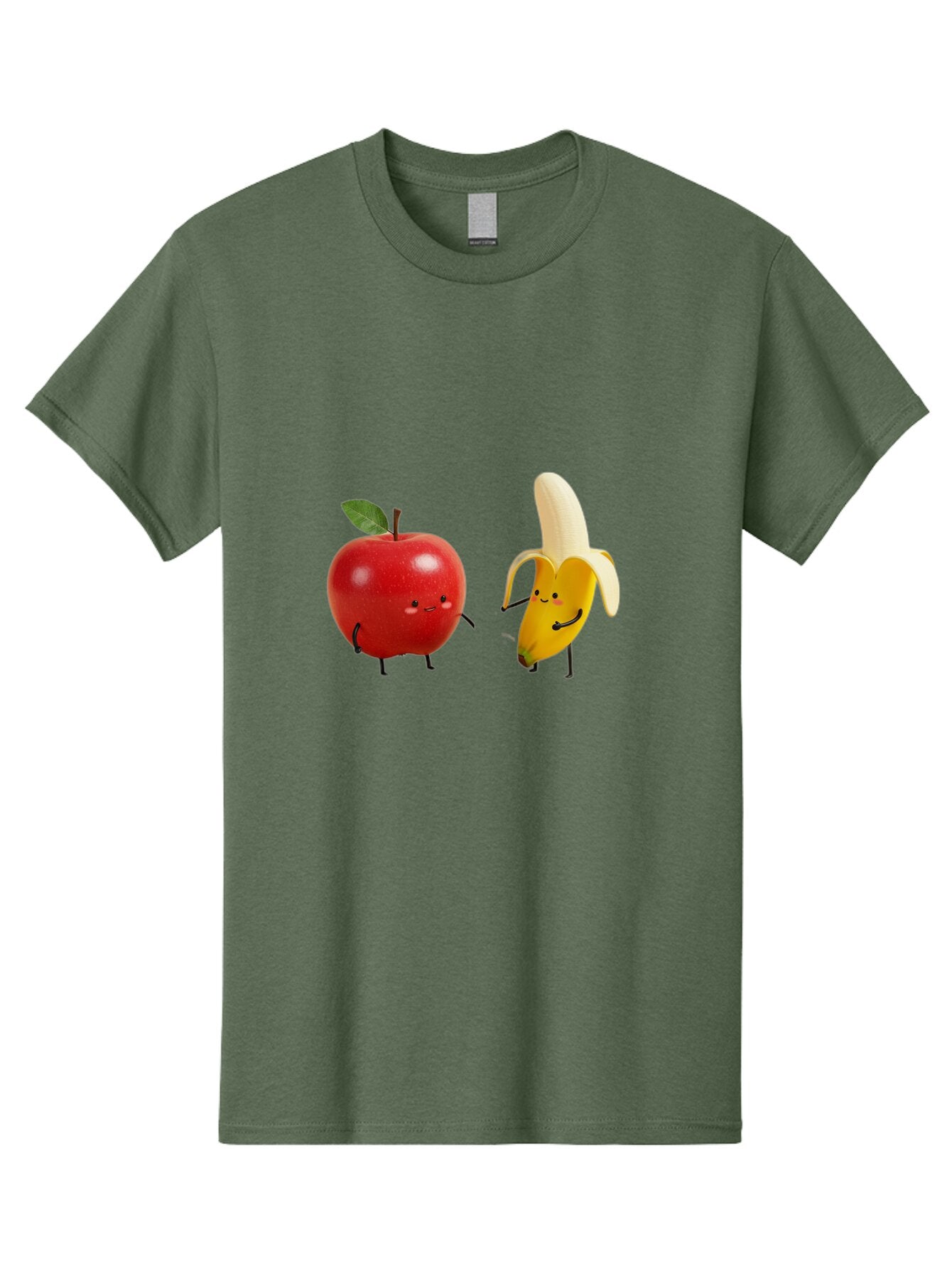 Apple-And-Banana-7 Men'S Graphic Tee, 100% Cotton, Comfortable Casual Summer Wear, Machine Washable, Vintage Camera, Old Camera, Antique Camera, Black Camera, Classic Photography, Photography Equipment, Nostalgic Device, Film Camera, Baq285 13