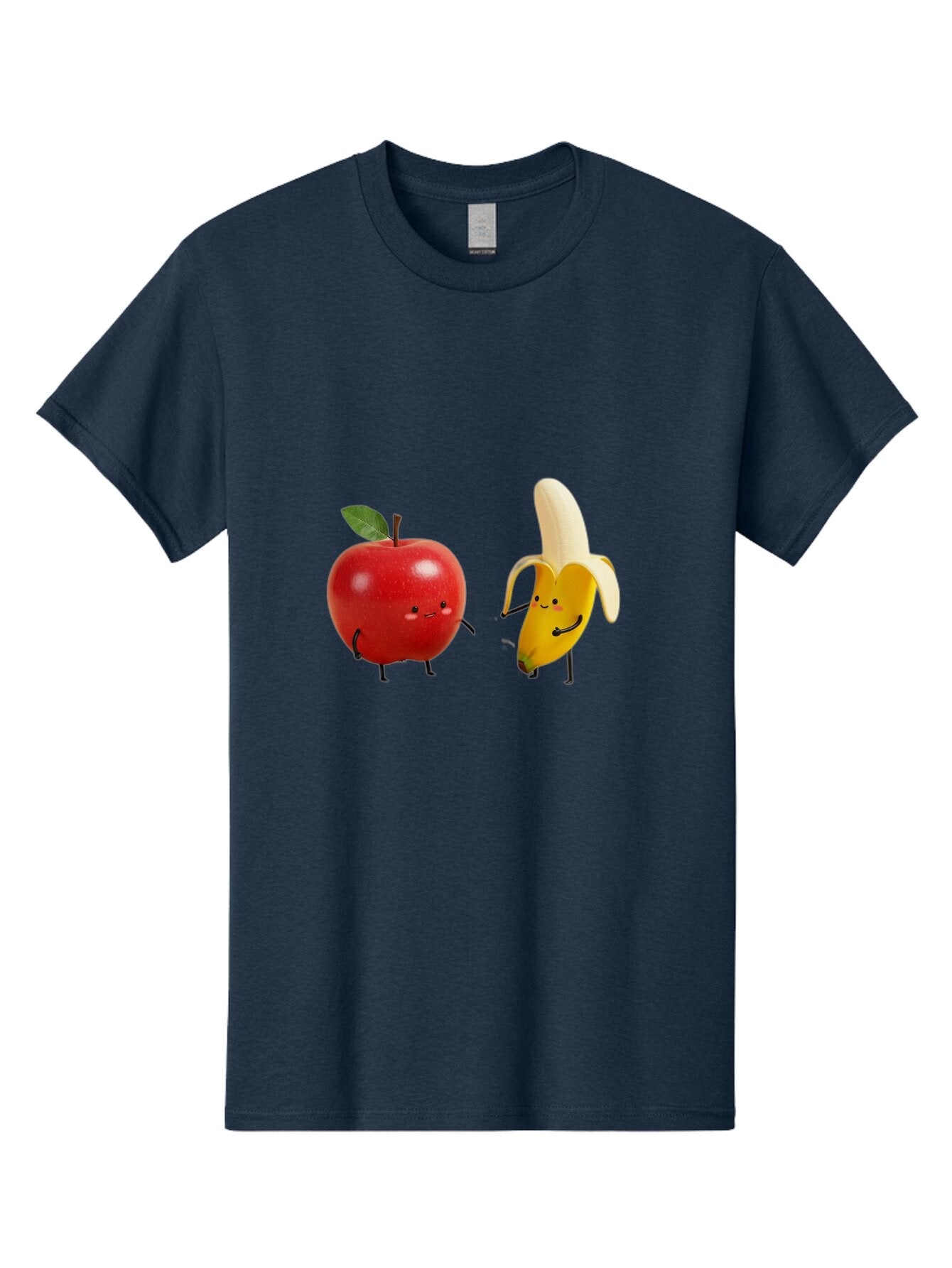 Apple-And-Banana-7 Men'S Graphic Tee, 100% Cotton, Comfortable Casual Summer Wear, Machine Washable, Vintage Camera, Old Camera, Antique Camera, Black Camera, Classic Photography, Photography Equipment, Nostalgic Device, Film Camera, Baq285 7