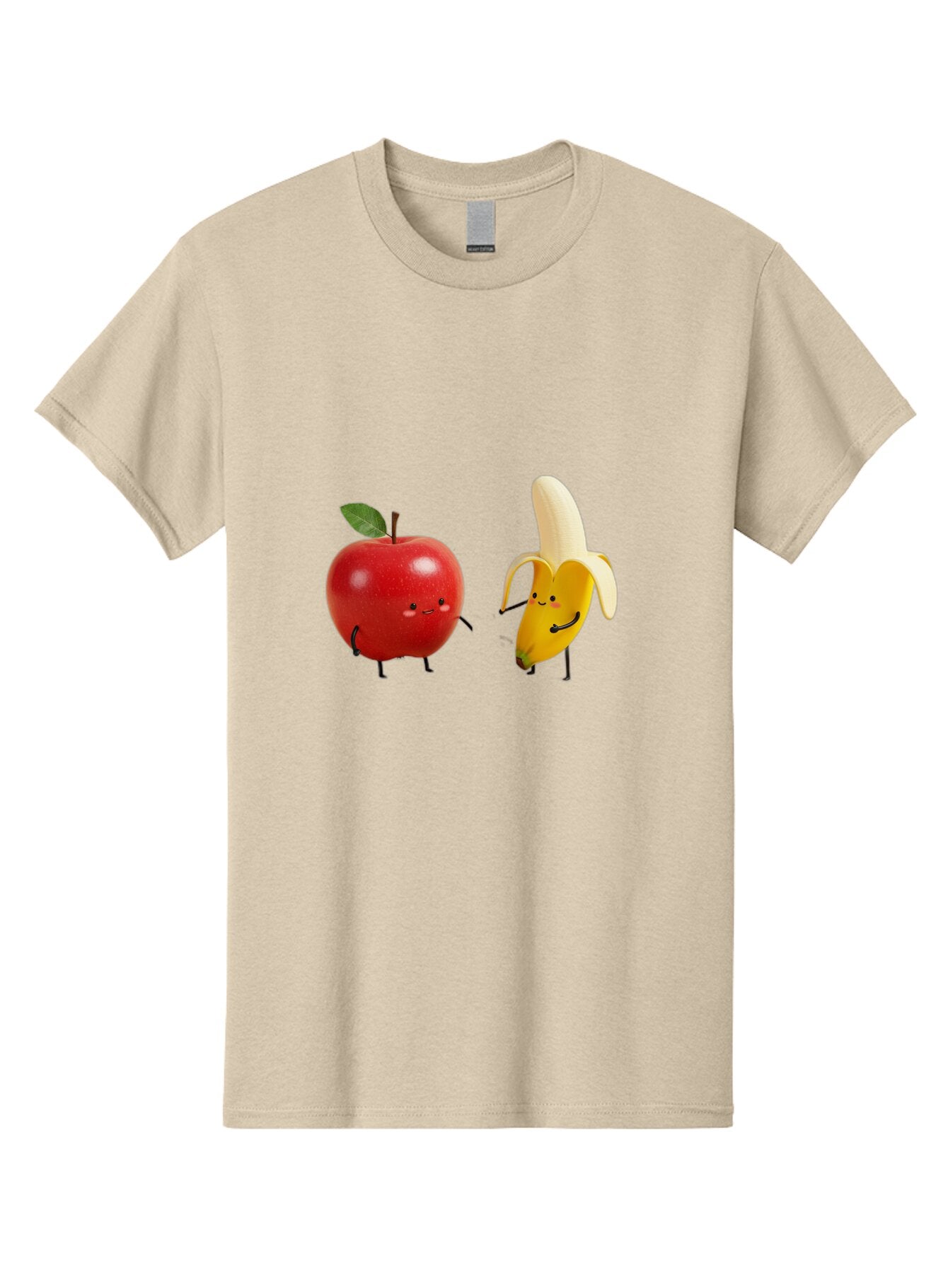 Apple-And-Banana-7 Men'S Graphic Tee, 100% Cotton, Comfortable Casual Summer Wear, Machine Washable, Vintage Camera, Old Camera, Antique Camera, Black Camera, Classic Photography, Photography Equipment, Nostalgic Device, Film Camera, Baq285 1