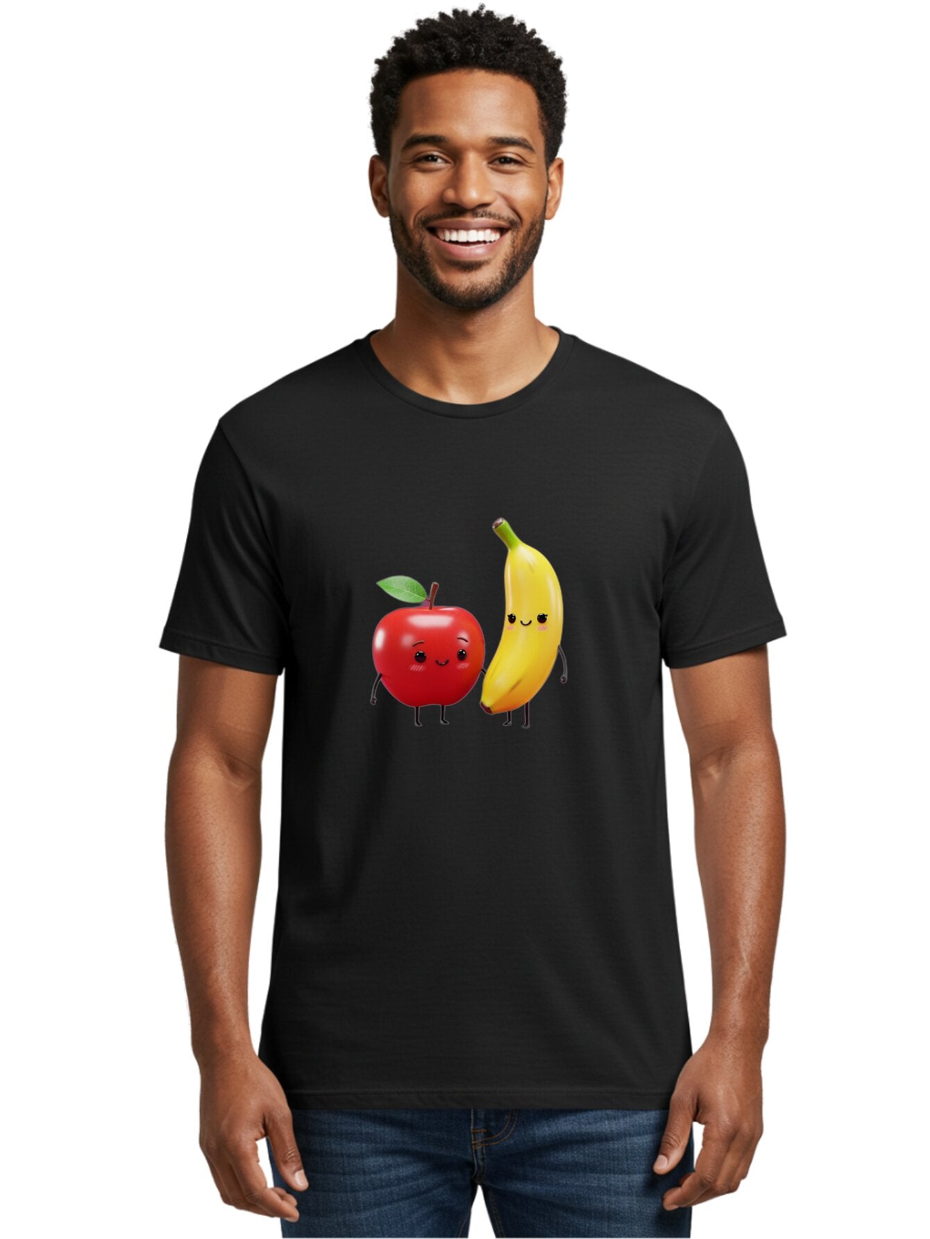 Apple-And-Banana-Friends Men'S Graphic Tee, 100% Cotton, Comfortable Casual Summer Wear, Machine Washable, Vintage Camera, Old Camera, Antique Camera, Black Camera, Classic Photography, Photography Equipment, Nostalgic Device, Film Camera, Baq286 21