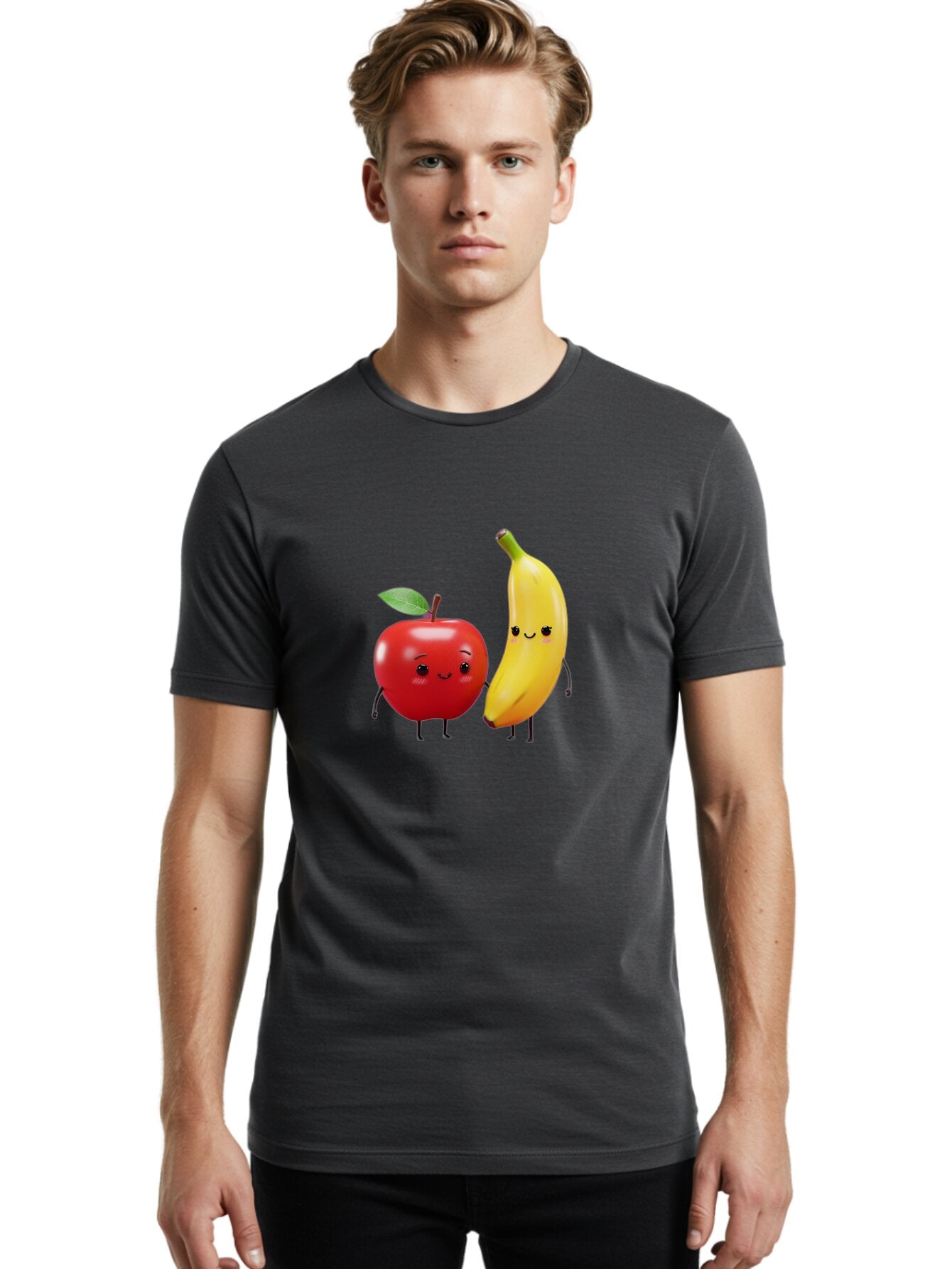 Apple-And-Banana-Friends Men'S Graphic Tee, 100% Cotton, Comfortable Casual Summer Wear, Machine Washable, Vintage Camera, Old Camera, Antique Camera, Black Camera, Classic Photography, Photography Equipment, Nostalgic Device, Film Camera, Baq286 27