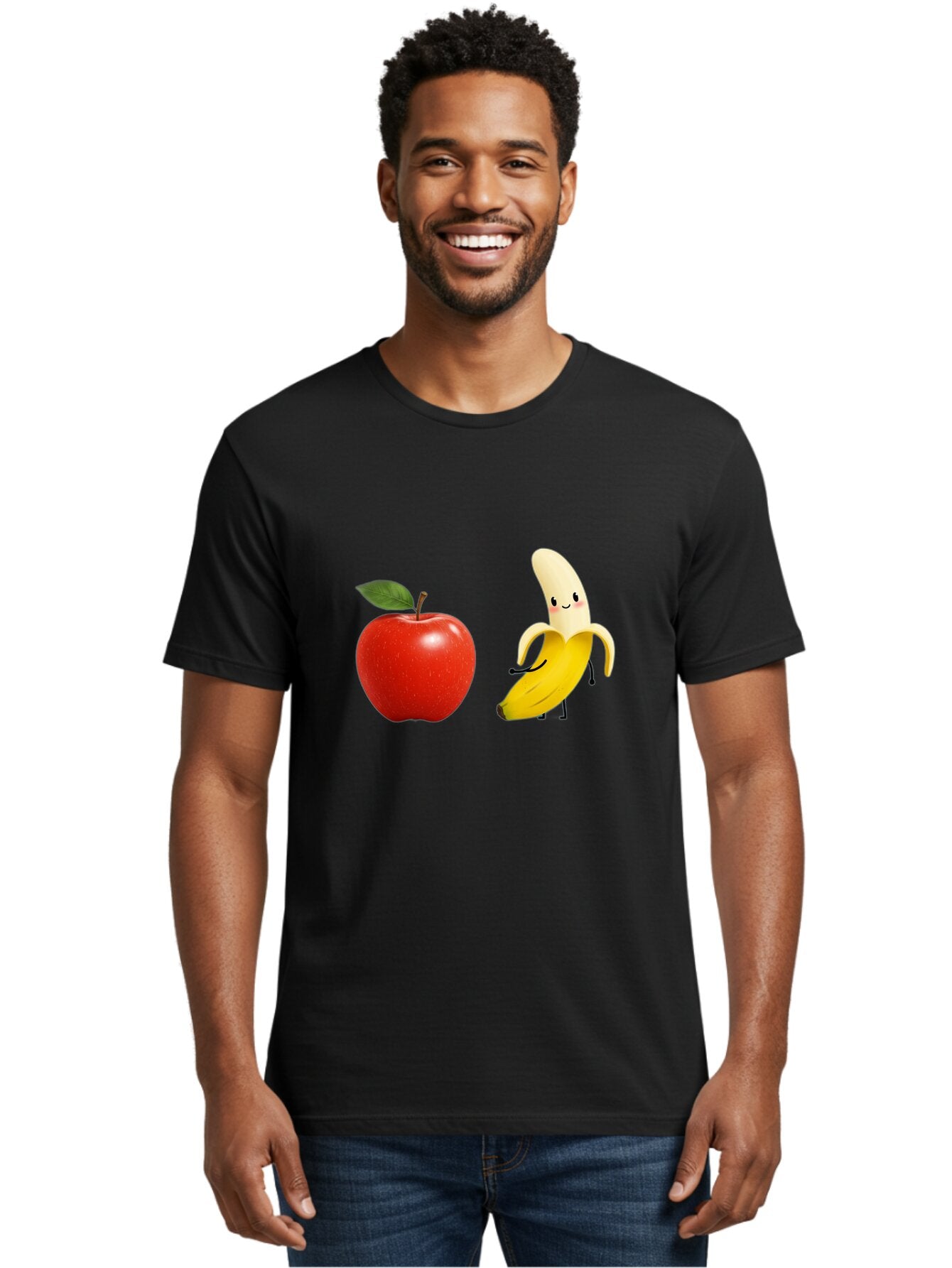 Apple-And-Banana Men'S Graphic Tee, 100% Cotton, Comfortable Casual Summer Wear, Machine Washable, Vintage Camera, Old Camera, Antique Camera, Black Camera, Classic Photography, Photography Equipment, Nostalgic Device, Film Camera, Camera Art Baq287 16