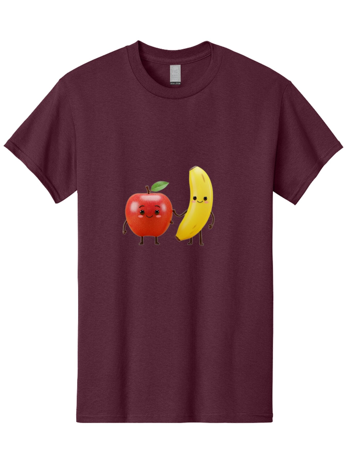 Apple-Banana-Friends Men'S Graphic Tee, 100% Cotton, Comfortable Casual Summer Wear, Machine Washable, Vintage Camera, Old Camera, Antique Camera, Black Camera, Classic Photography, Photography Equipment, Nostalgic Device, Film Camera, Baq288 3