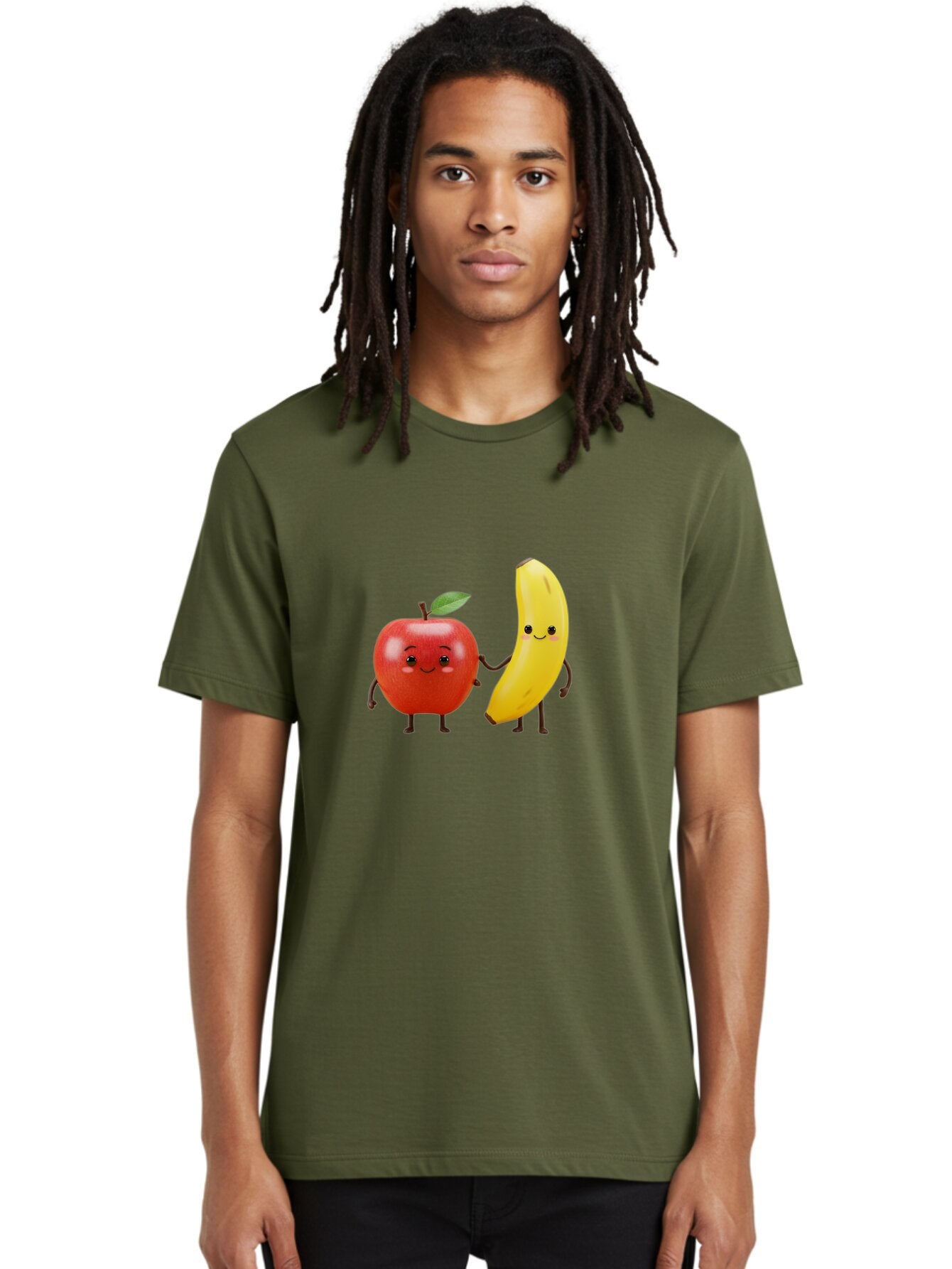 Apple-Banana-Friends Men'S Graphic Tee, 100% Cotton, Comfortable Casual Summer Wear, Machine Washable, Vintage Camera, Old Camera, Antique Camera, Black Camera, Classic Photography, Photography Equipment, Nostalgic Device, Film Camera, Baq288 19