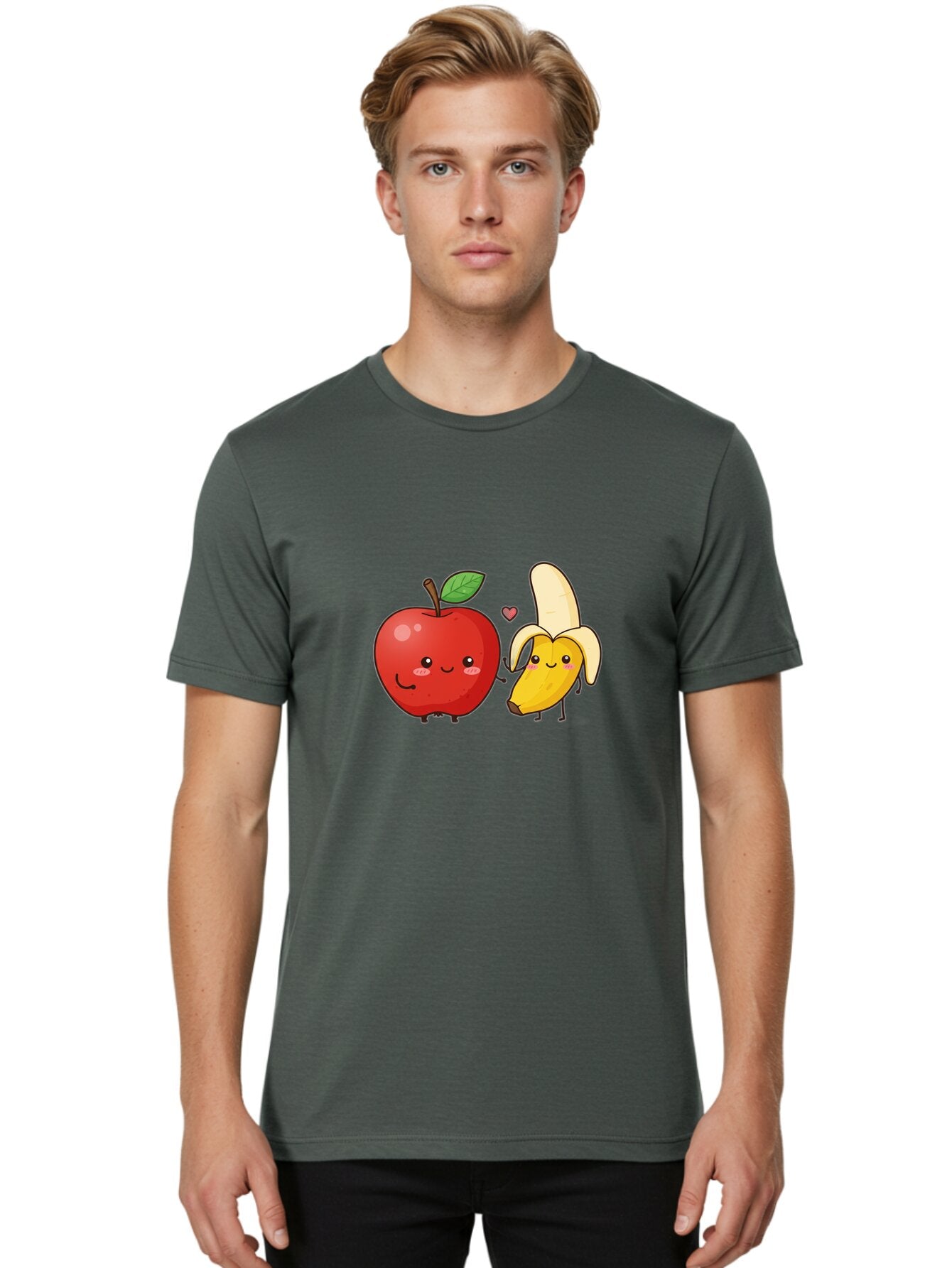 Apple-Loves-Banana Men'S Graphic Tee, 100% Cotton, Comfortable Casual Summer Wear, Machine Washable, Vintage Camera, Old Camera, Antique Camera, Black Camera, Classic Photography, Photography Equipment, Nostalgic Device, Film Camera, Baq289 23