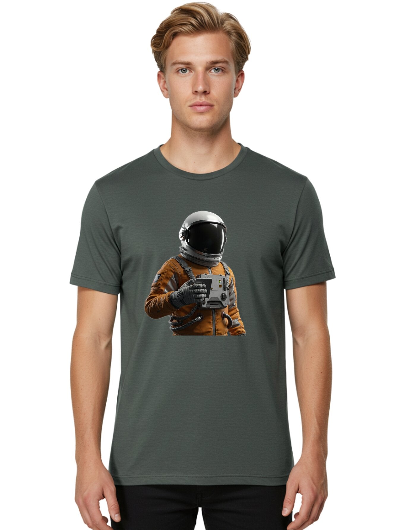 Astronaut-2 Men'S Graphic Tee, 100% Cotton, Comfortable Casual Summer Wear, Machine Washable, Vintage Camera, Old Camera, Antique Camera, Black Camera, Classic Photography, Photography Equipment, Nostalgic Device, Film Camera, Camera Art Baq293 23