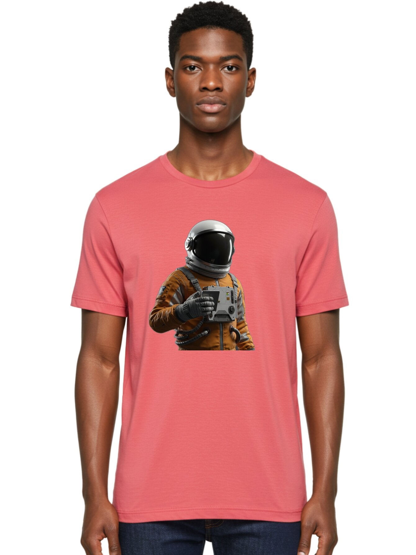 Astronaut-2 Men'S Graphic Tee, 100% Cotton, Comfortable Casual Summer Wear, Machine Washable, Vintage Camera, Old Camera, Antique Camera, Black Camera, Classic Photography, Photography Equipment, Nostalgic Device, Film Camera, Camera Art Baq293 22