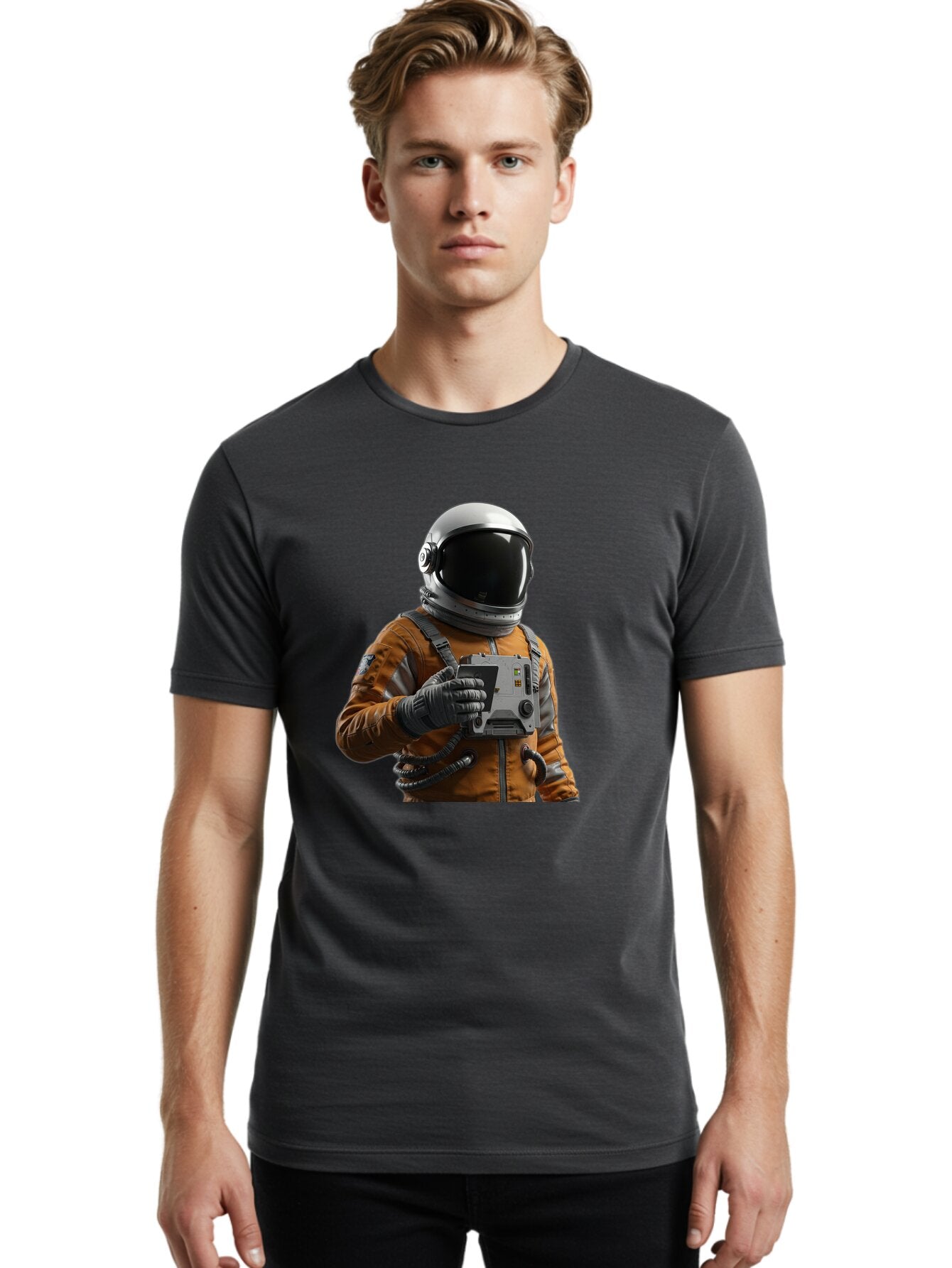 Astronaut-2 Men'S Graphic Tee, 100% Cotton, Comfortable Casual Summer Wear, Machine Washable, Vintage Camera, Old Camera, Antique Camera, Black Camera, Classic Photography, Photography Equipment, Nostalgic Device, Film Camera, Camera Art Baq293 28