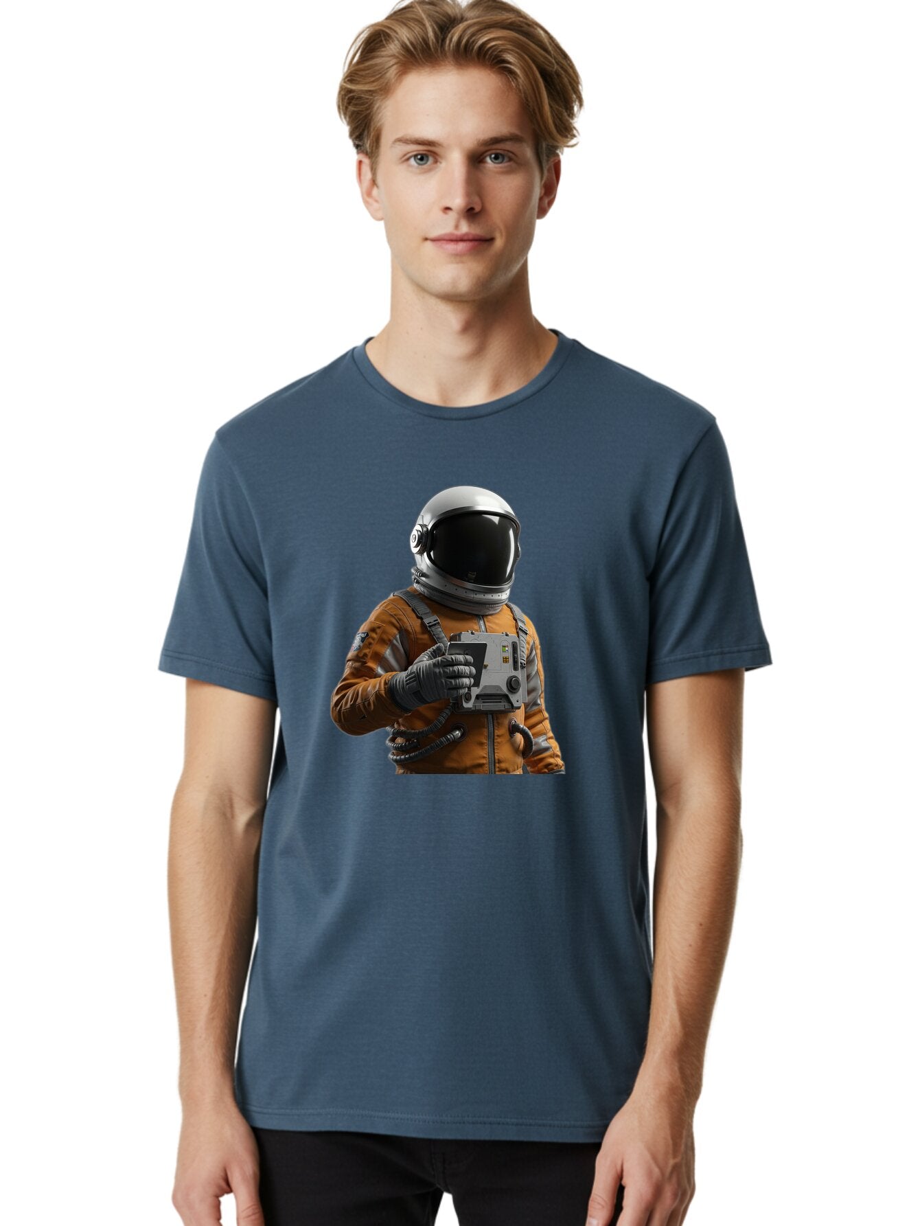 Astronaut-2 Men'S Graphic Tee, 100% Cotton, Comfortable Casual Summer Wear, Machine Washable, Vintage Camera, Old Camera, Antique Camera, Black Camera, Classic Photography, Photography Equipment, Nostalgic Device, Film Camera, Camera Art Baq293 18