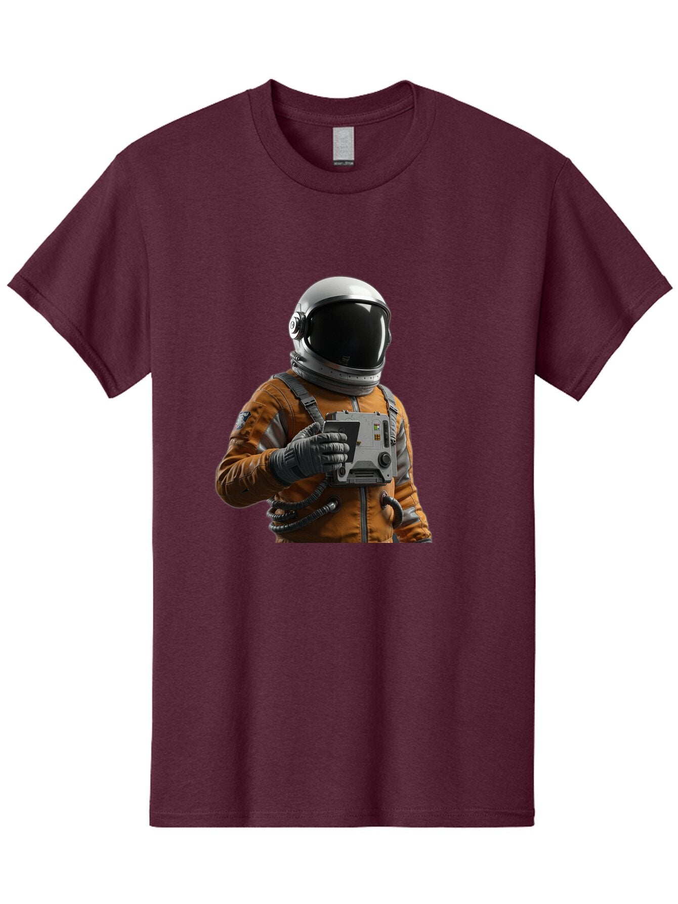 Astronaut-2 Men'S Graphic Tee, 100% Cotton, Comfortable Casual Summer Wear, Machine Washable, Vintage Camera, Old Camera, Antique Camera, Black Camera, Classic Photography, Photography Equipment, Nostalgic Device, Film Camera, Camera Art Baq293 2