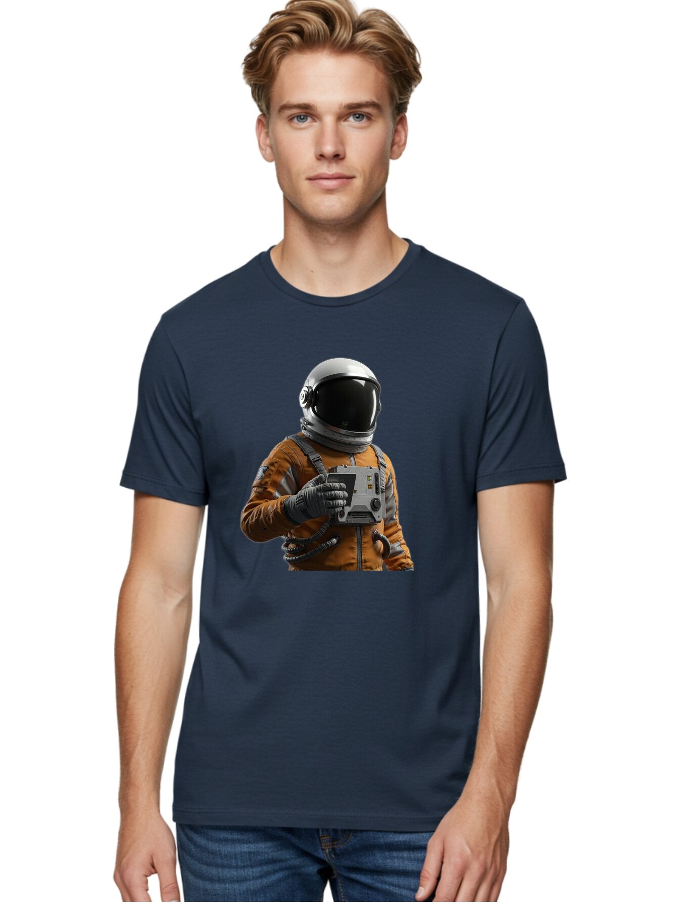 Astronaut-2 Men'S Graphic Tee, 100% Cotton, Comfortable Casual Summer Wear, Machine Washable, Vintage Camera, Old Camera, Antique Camera, Black Camera, Classic Photography, Photography Equipment, Nostalgic Device, Film Camera, Camera Art Baq293 19