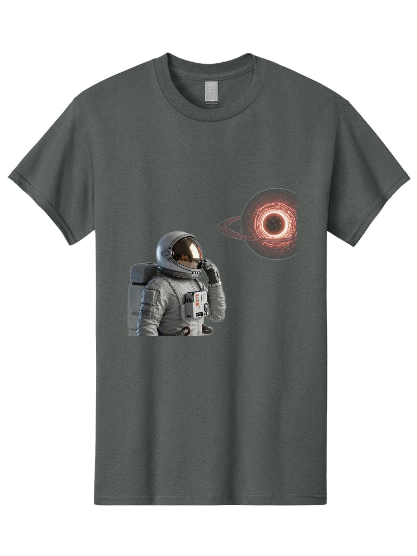 Astronaut-And-Black-Hole Men'S Graphic Tee, 100% Cotton, Comfortable Casual Summer Wear, Machine Washable, Vintage Camera, Old Camera, Antique Camera, Black Camera, Classic Photography, Photography Equipment, Nostalgic Device, Film Camera, Baq295 4