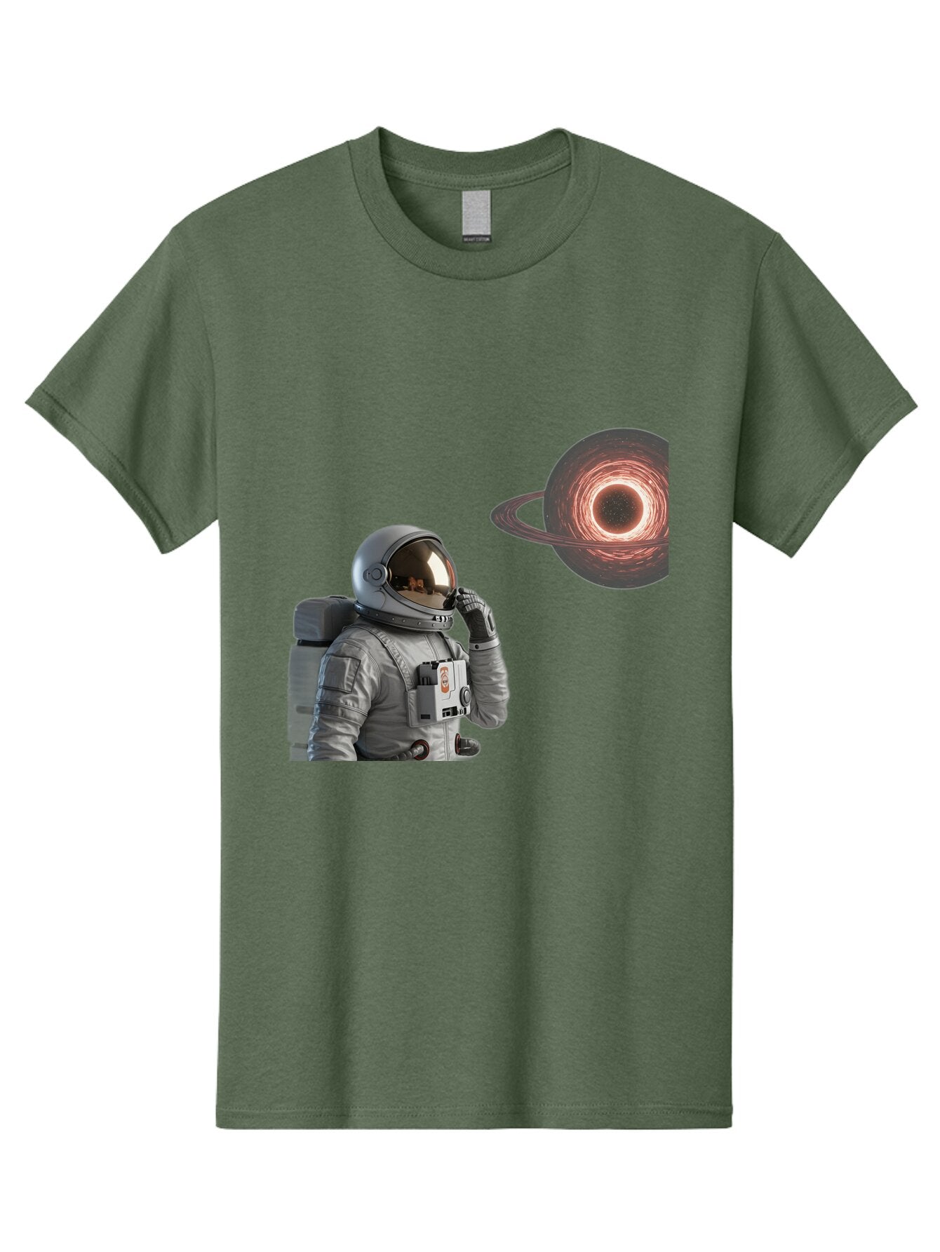 Astronaut-And-Black-Hole Men'S Graphic Tee, 100% Cotton, Comfortable Casual Summer Wear, Machine Washable, Vintage Camera, Old Camera, Antique Camera, Black Camera, Classic Photography, Photography Equipment, Nostalgic Device, Film Camera, Baq295 5