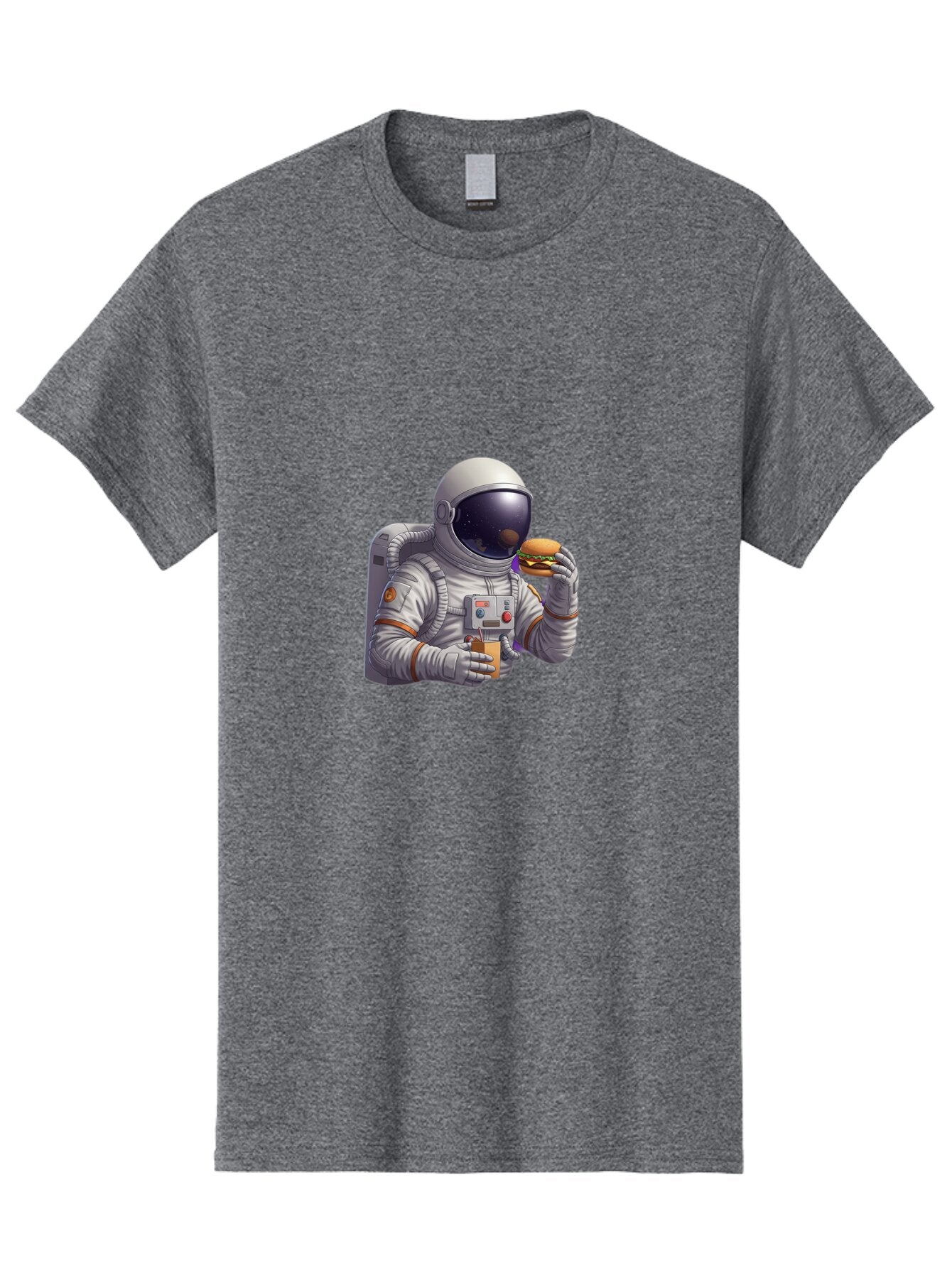 Astronaut-Eating-Burger Men'S Graphic Tee, 100% Cotton, Comfortable Casual Summer Wear, Machine Washable, Vintage Camera, Old Camera, Antique Camera, Black Camera, Classic Photography, Photography Equipment, Nostalgic Device, Film Camera, Baq296 5