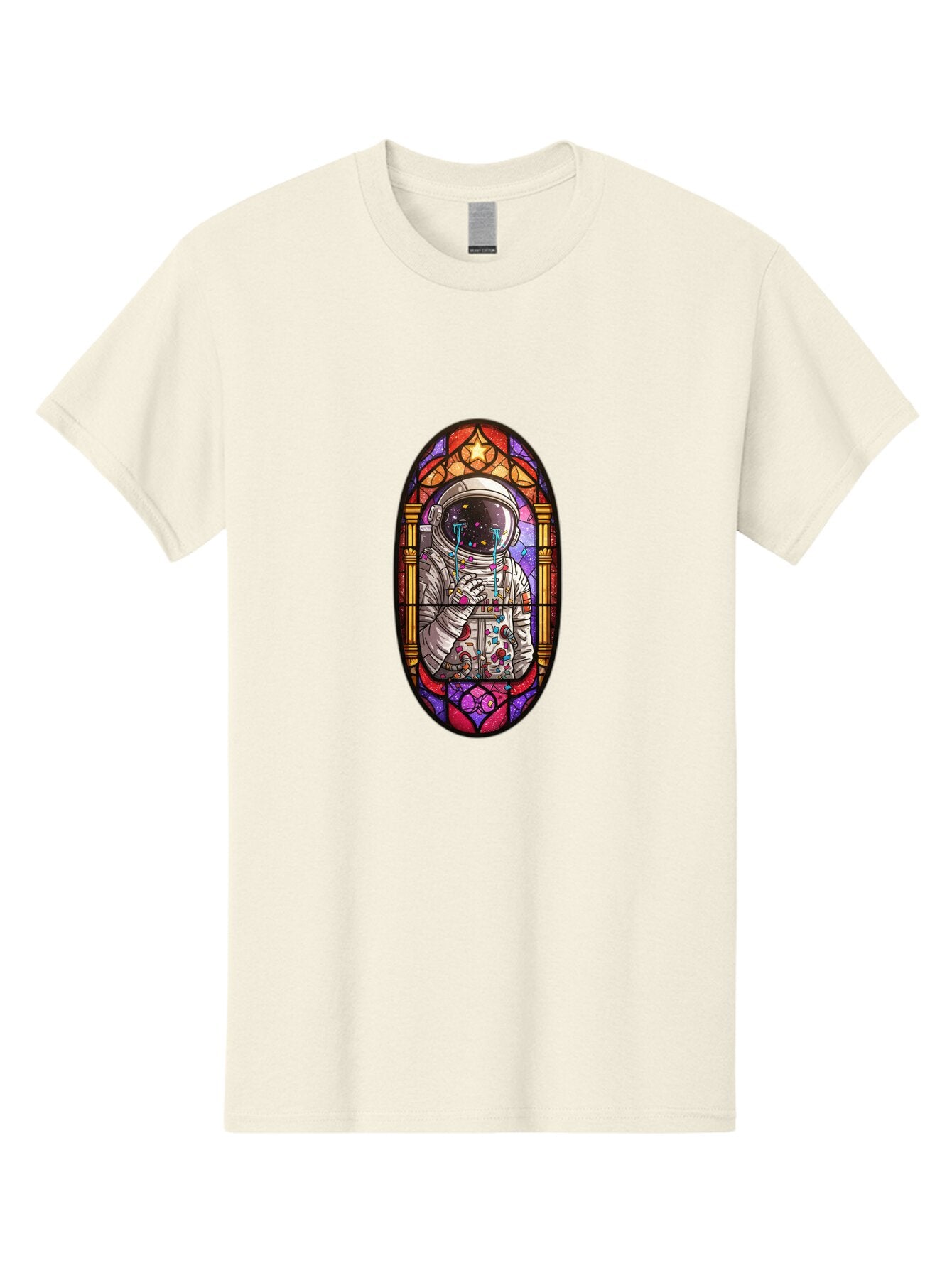 Astronaut-Stained-Glass Men'S Graphic Tee, 100% Cotton, Comfortable Casual Summer Wear, Machine Washable, Vintage Camera, Old Camera, Antique Camera, Black Camera, Classic Photography, Photography Equipment, Nostalgic Device, Film Camera, Baq297 10