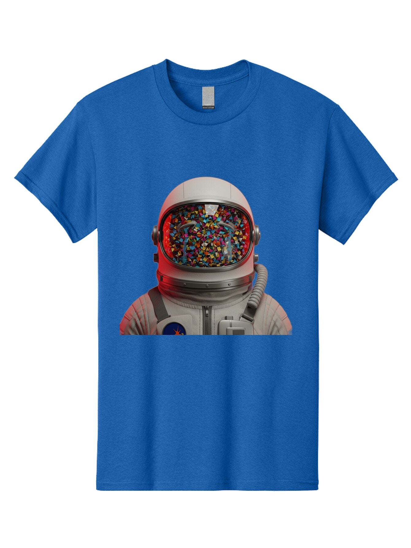Astronaut-With-Confetti-Helmet Men'S Graphic Tee, 100% Cotton, Comfortable Casual Summer Wear, Machine Washable, Vintage Camera, Old Camera, Antique Camera, Black Camera, Classic Photography, Photography Equipment, Nostalgic Device, Baq299 4