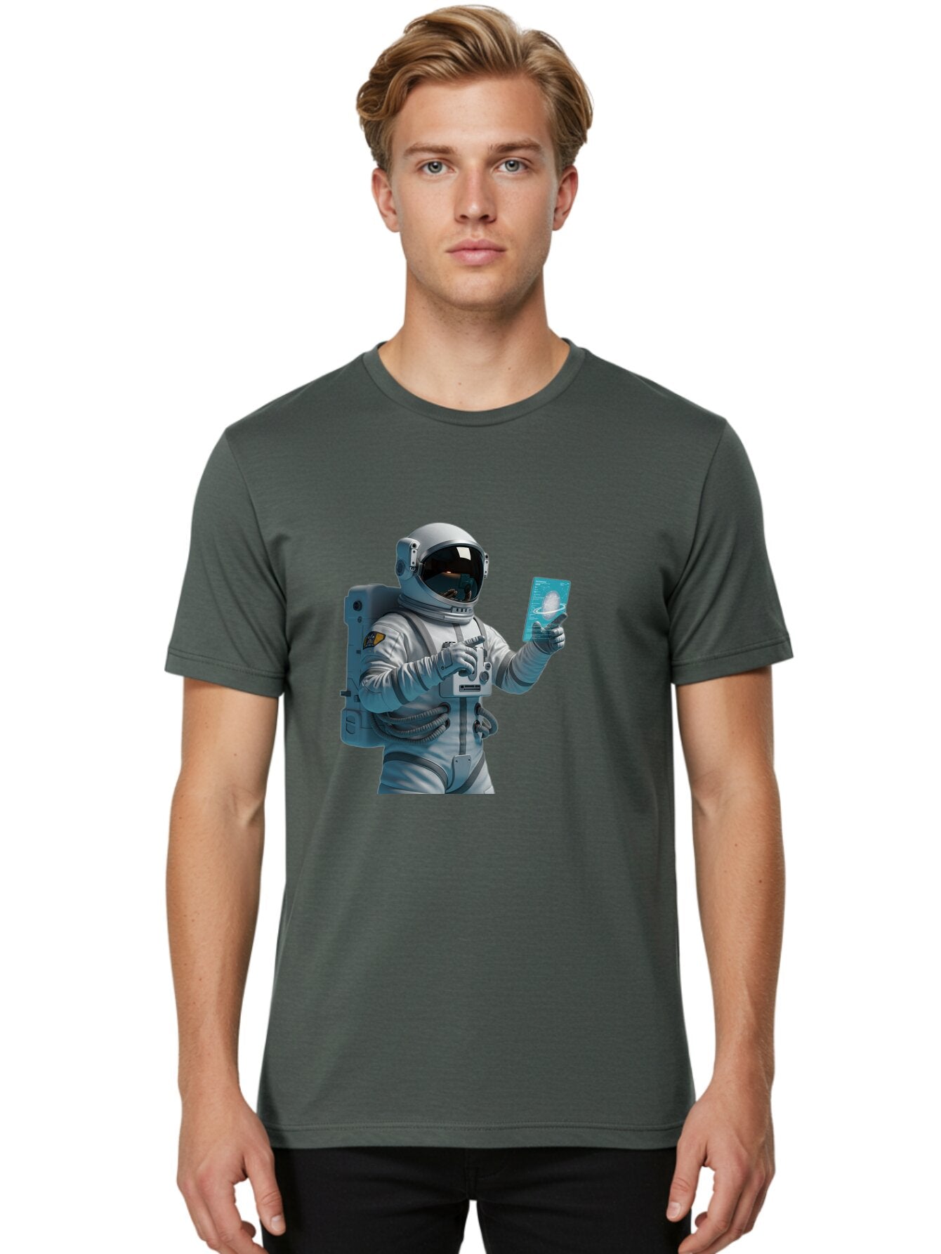 Astronaut Men'S Graphic Tee, 100% Cotton, Comfortable Casual Summer Wear, Machine Washable, Vintage Camera, Old Camera, Antique Camera, Black Camera, Classic Photography, Photography Equipment, Nostalgic Device, Film Camera, Camera Art Baq300 25
