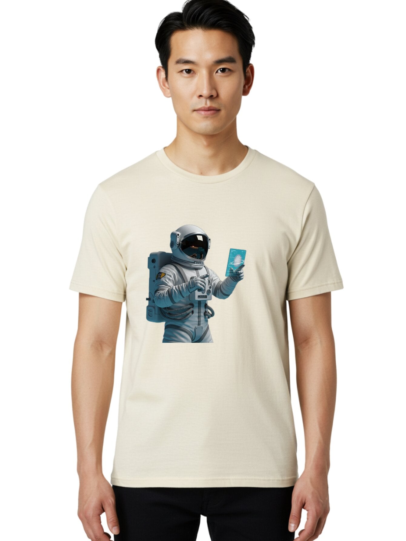 Astronaut Men'S Graphic Tee, 100% Cotton, Comfortable Casual Summer Wear, Machine Washable, Vintage Camera, Old Camera, Antique Camera, Black Camera, Classic Photography, Photography Equipment, Nostalgic Device, Film Camera, Camera Art Baq300 28