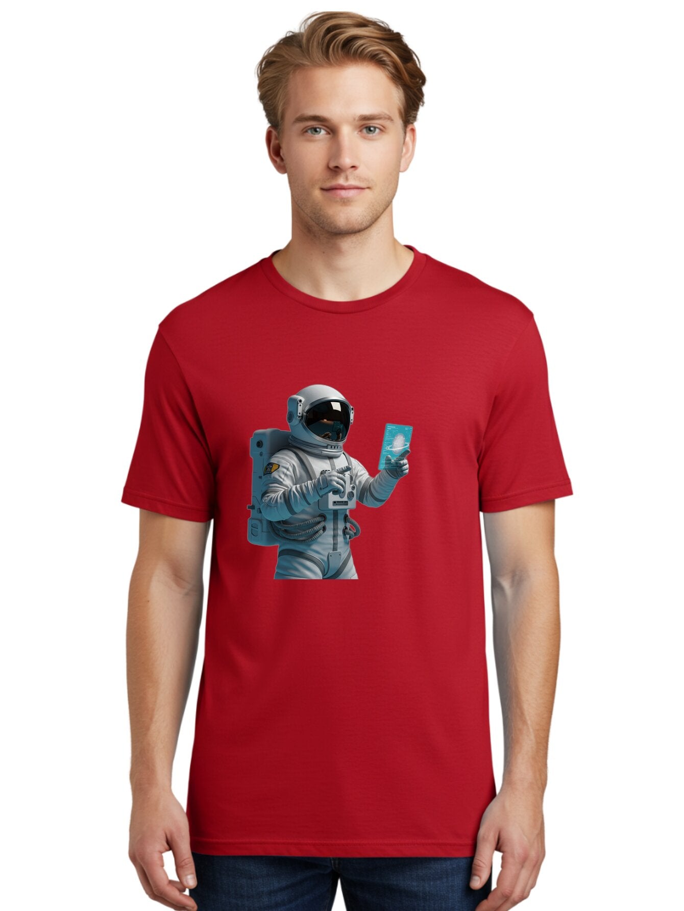 Astronaut Men'S Graphic Tee, 100% Cotton, Comfortable Casual Summer Wear, Machine Washable, Vintage Camera, Old Camera, Antique Camera, Black Camera, Classic Photography, Photography Equipment, Nostalgic Device, Film Camera, Camera Art Baq300 18