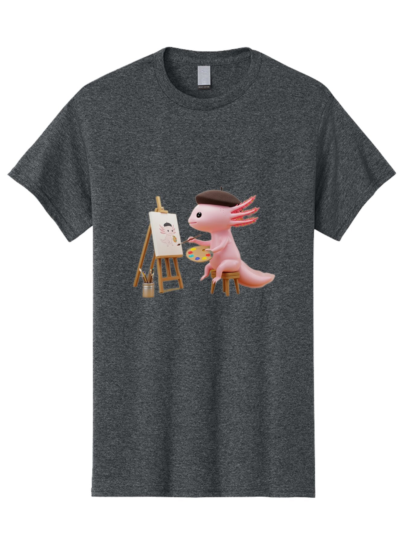 Axolotl-Artist Men'S Graphic Tee, 100% Cotton, Comfortable Casual Summer Wear, Machine Washable, Vintage Camera, Old Camera, Antique Camera, Black Camera, Classic Photography, Photography Equipment, Nostalgic Device, Film Camera, Camera Art Baq302 10