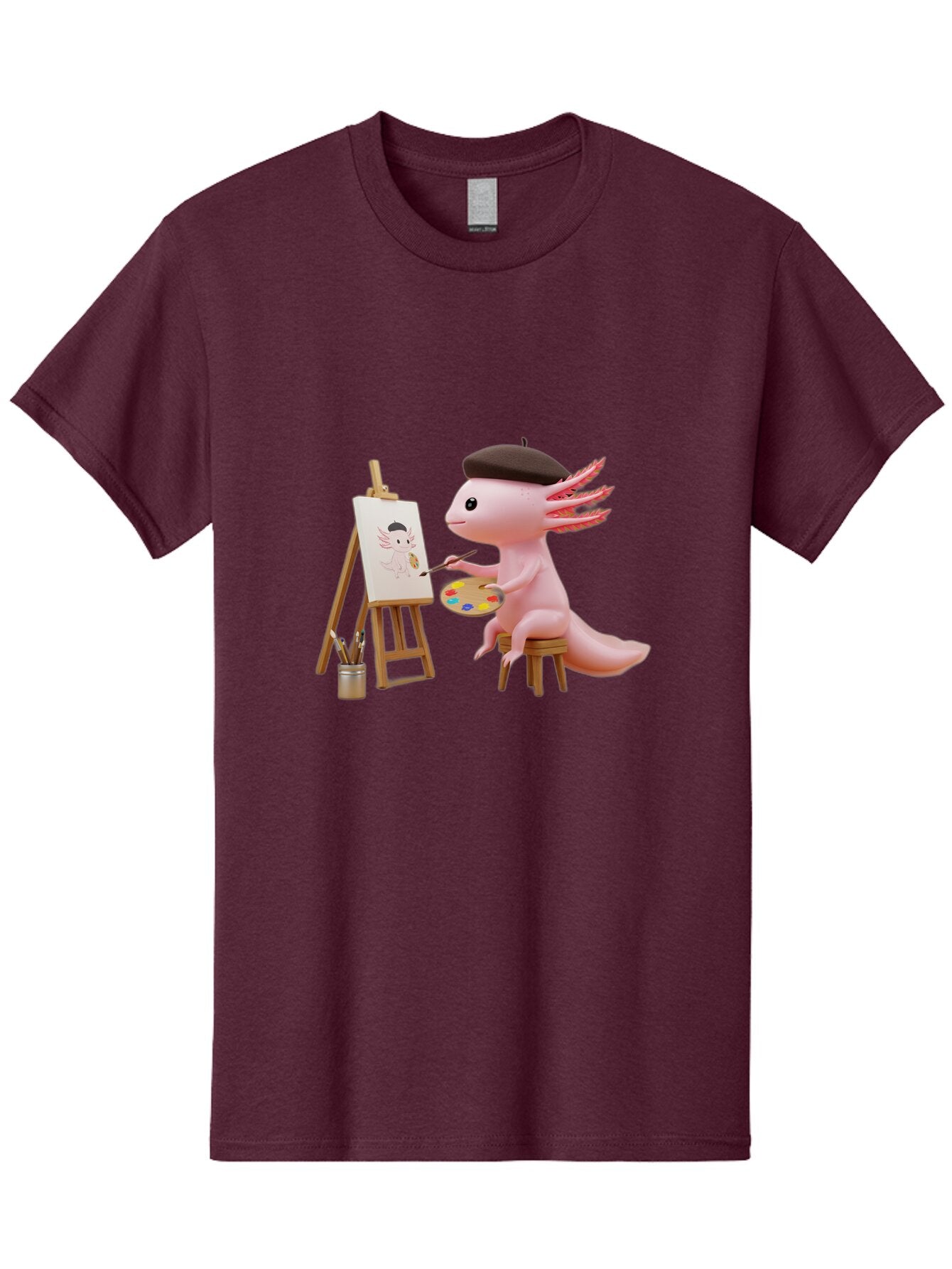 Axolotl-Artist Men'S Graphic Tee, 100% Cotton, Comfortable Casual Summer Wear, Machine Washable, Vintage Camera, Old Camera, Antique Camera, Black Camera, Classic Photography, Photography Equipment, Nostalgic Device, Film Camera, Camera Art Baq302 7
