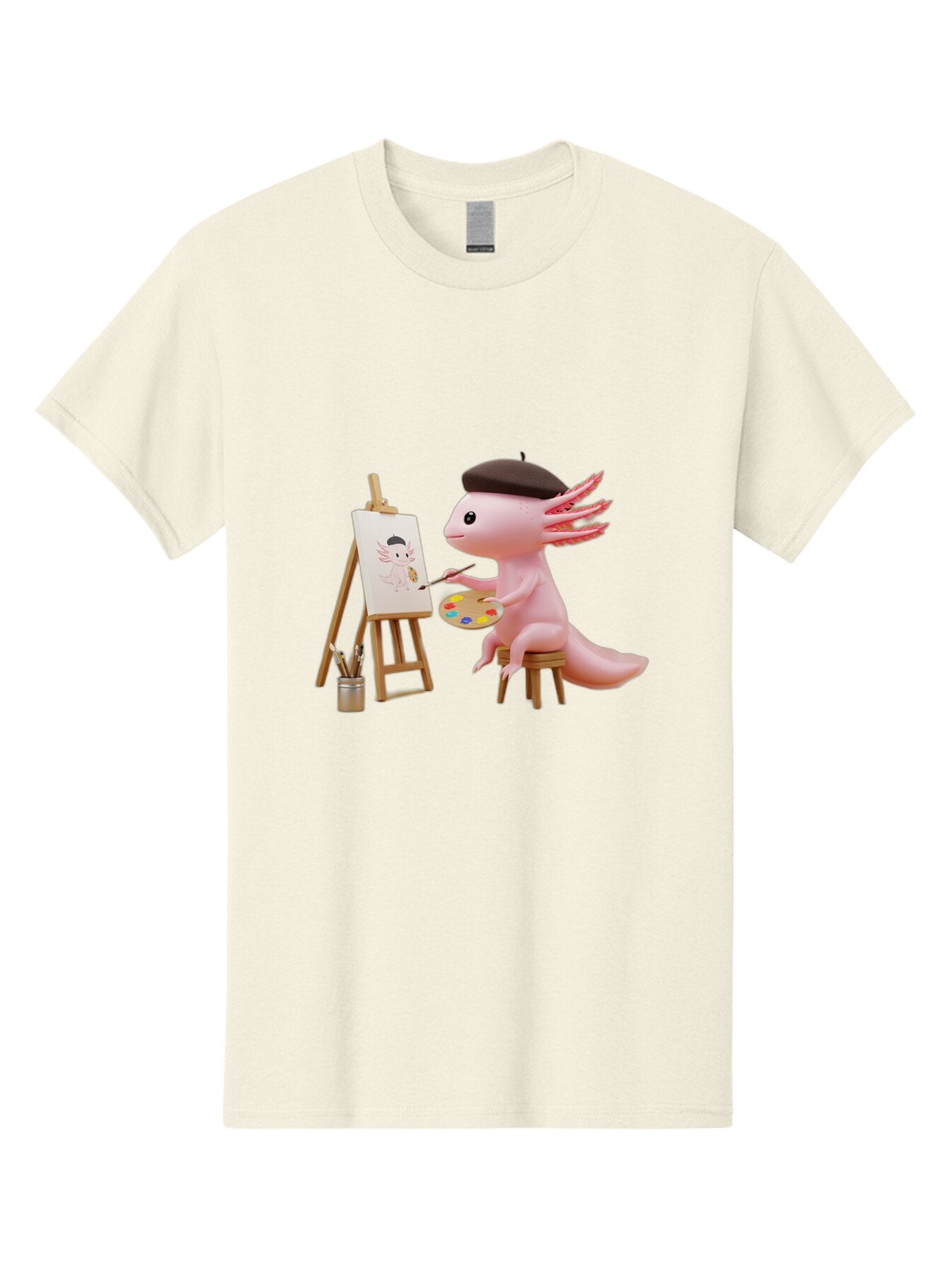 Axolotl-Artist Men'S Graphic Tee, 100% Cotton, Comfortable Casual Summer Wear, Machine Washable, Vintage Camera, Old Camera, Antique Camera, Black Camera, Classic Photography, Photography Equipment, Nostalgic Device, Film Camera, Camera Art Baq302 4