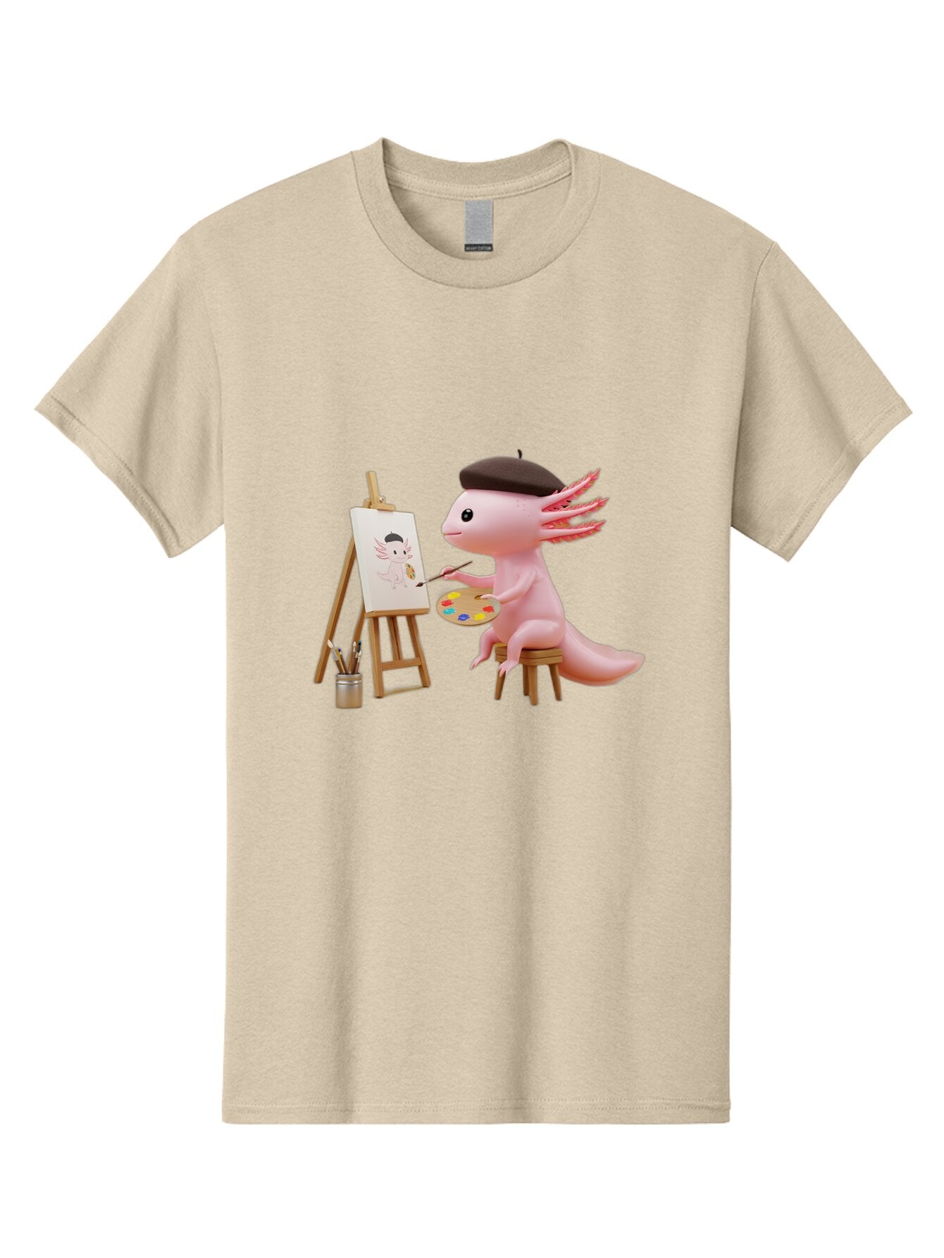 Axolotl-Artist Men'S Graphic Tee, 100% Cotton, Comfortable Casual Summer Wear, Machine Washable, Vintage Camera, Old Camera, Antique Camera, Black Camera, Classic Photography, Photography Equipment, Nostalgic Device, Film Camera, Camera Art Baq302 2