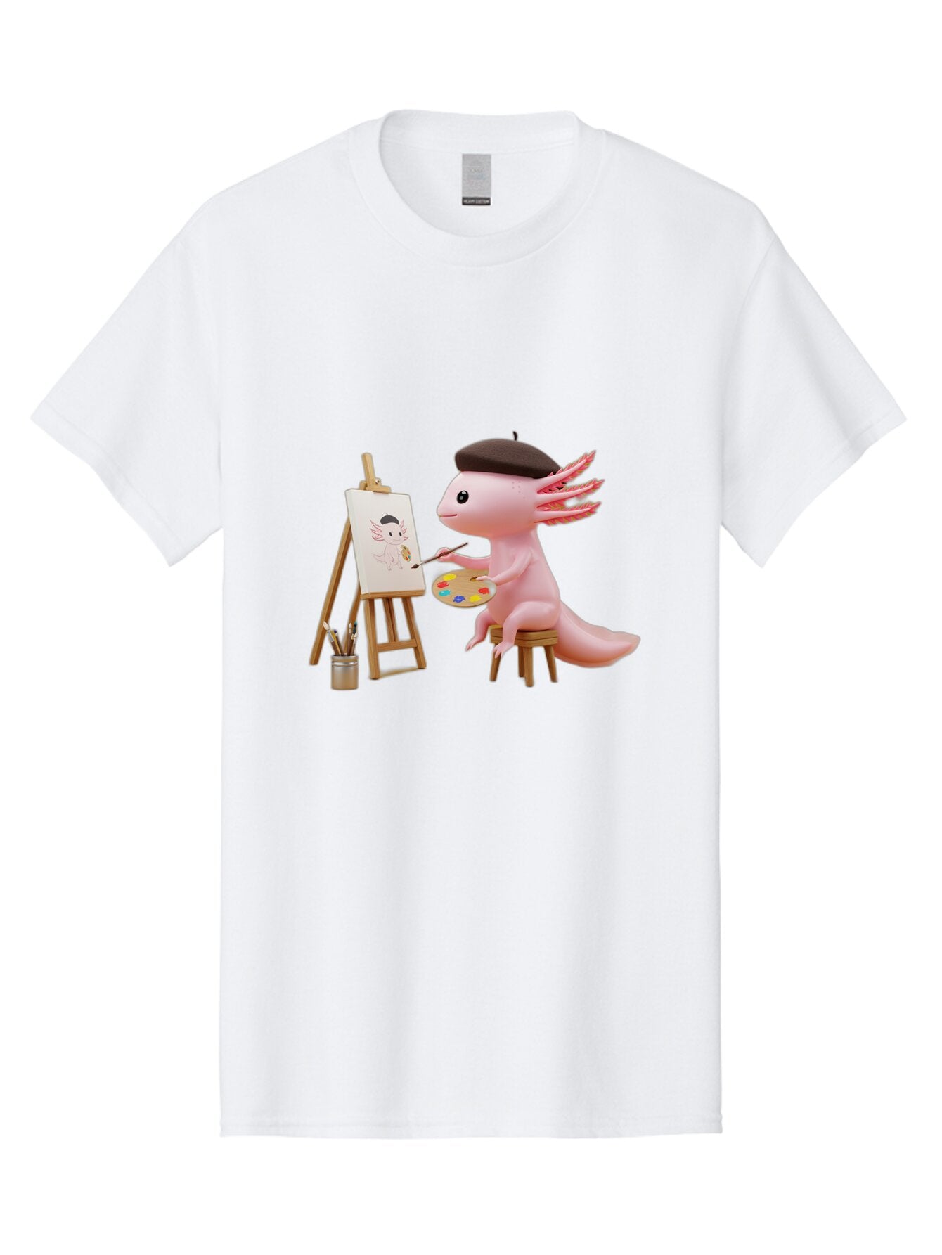 Axolotl-Artist Men'S Graphic Tee, 100% Cotton, Comfortable Casual Summer Wear, Machine Washable, Vintage Camera, Old Camera, Antique Camera, Black Camera, Classic Photography, Photography Equipment, Nostalgic Device, Film Camera, Camera Art Baq302 15