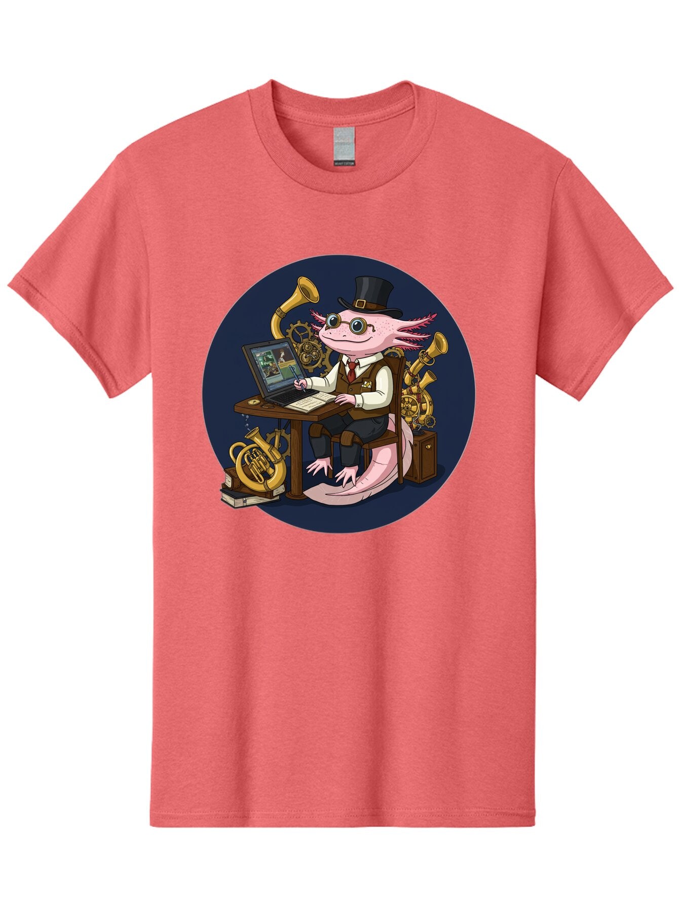 Axolotl-Conductor Men'S Graphic Tee, 100% Cotton, Comfortable Casual Summer Wear, Machine Washable, Vintage Camera, Old Camera, Antique Camera, Black Camera, Classic Photography, Photography Equipment, Nostalgic Device, Film Camera, Camera Art Baq303 11