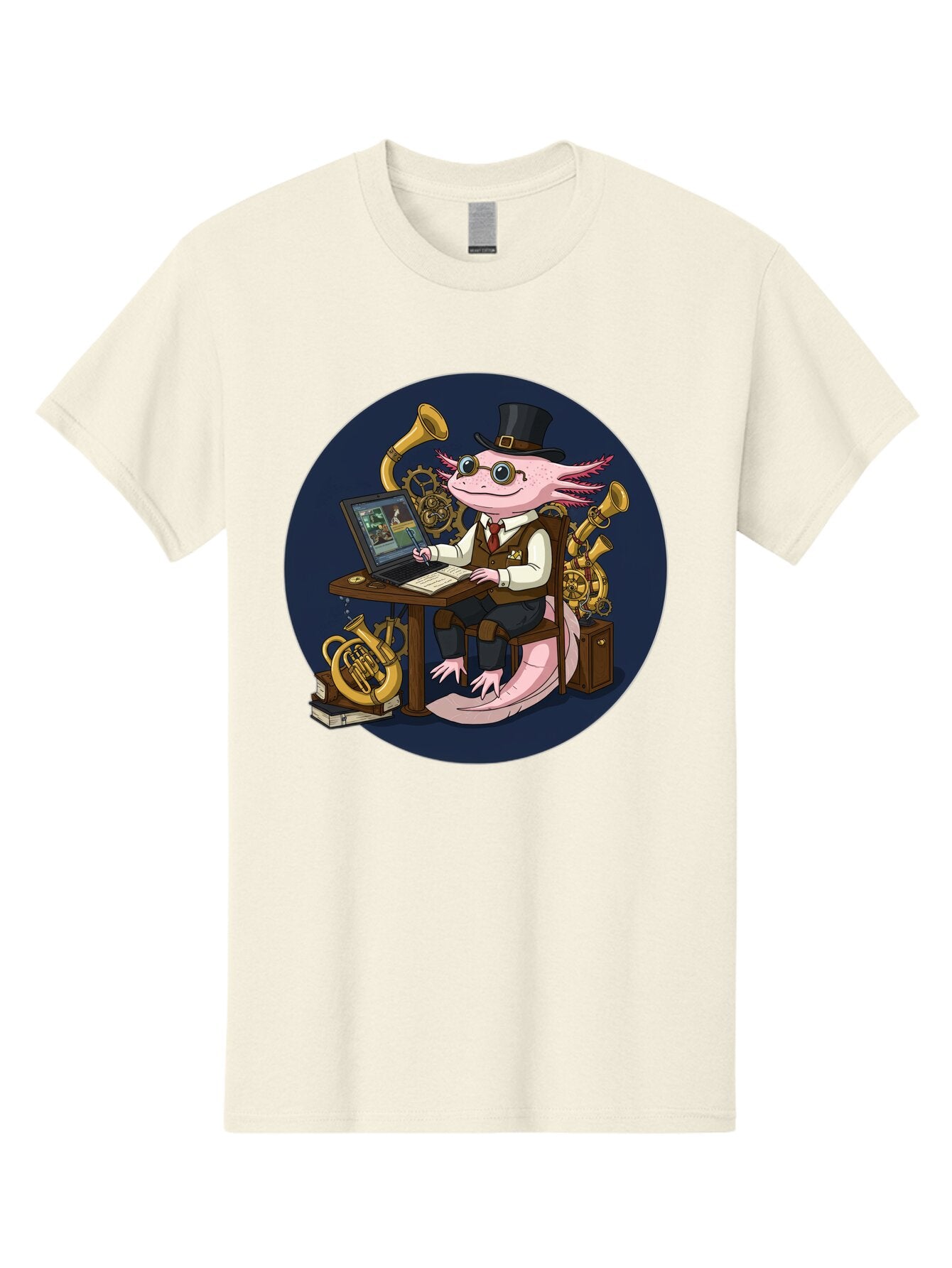 Axolotl-Conductor Men'S Graphic Tee, 100% Cotton, Comfortable Casual Summer Wear, Machine Washable, Vintage Camera, Old Camera, Antique Camera, Black Camera, Classic Photography, Photography Equipment, Nostalgic Device, Film Camera, Camera Art Baq303 14
