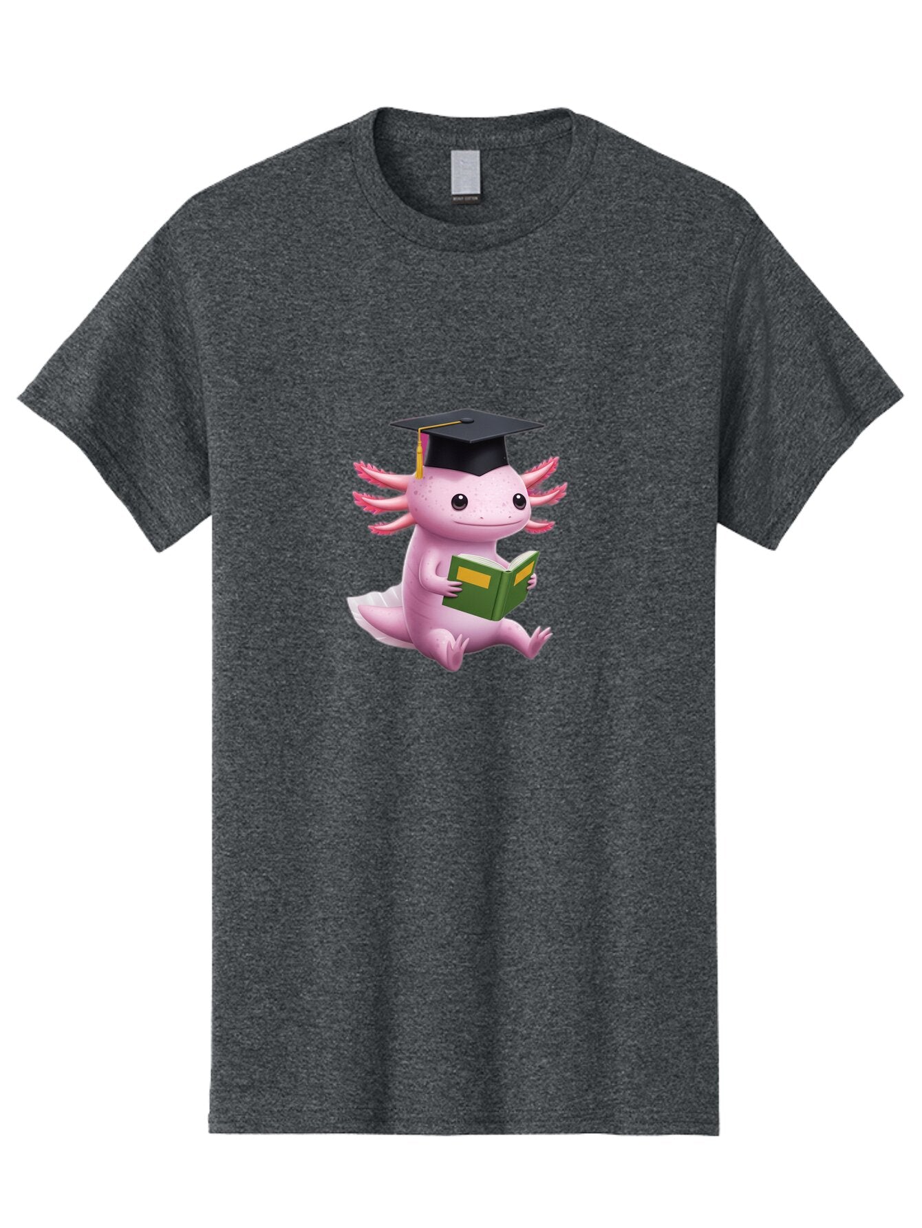 Axolotl-Graduate Men'S Graphic Tee, 100% Cotton, Comfortable Casual Summer Wear, Machine Washable, Vintage Camera, Old Camera, Antique Camera, Black Camera, Classic Photography, Photography Equipment, Nostalgic Device, Film Camera, Camera Art Baq304 4