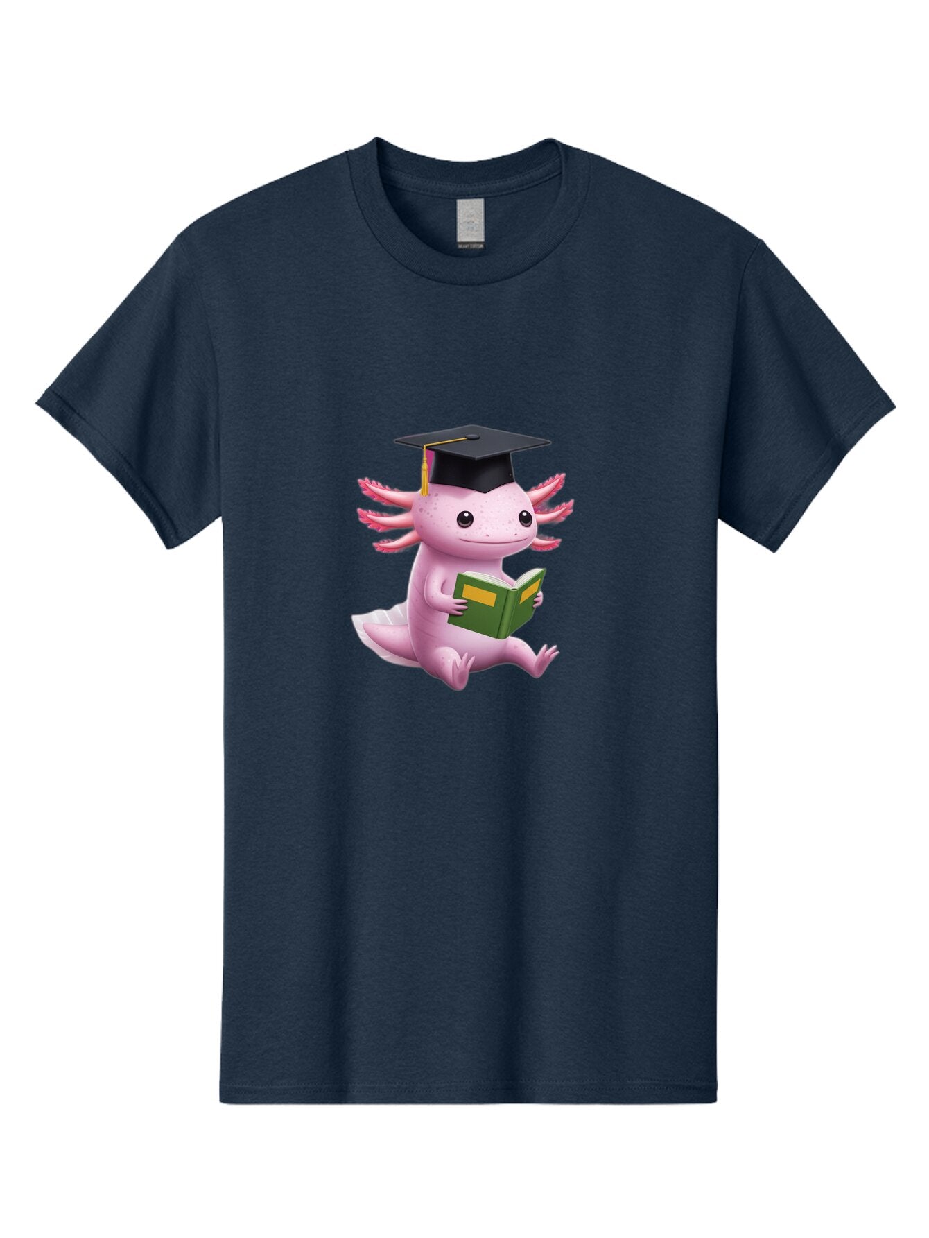 Axolotl-Graduate Men'S Graphic Tee, 100% Cotton, Comfortable Casual Summer Wear, Machine Washable, Vintage Camera, Old Camera, Antique Camera, Black Camera, Classic Photography, Photography Equipment, Nostalgic Device, Film Camera, Camera Art Baq304 15