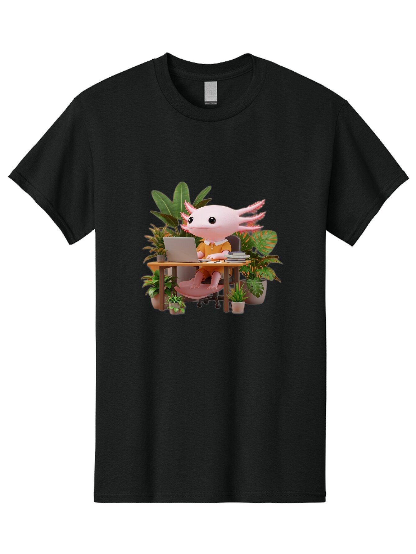 Axolotl-Office-Worker Men'S Graphic Tee, 100% Cotton, Comfortable Casual Summer Wear, Machine Washable, Vintage Camera, Old Camera, Antique Camera, Black Camera, Classic Photography, Photography Equipment, Nostalgic Device, Film Camera, Baq305 12