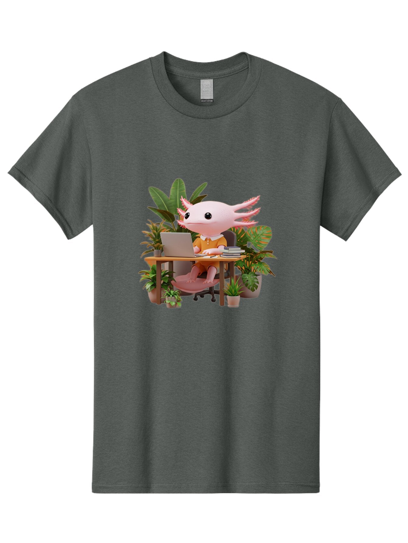 Axolotl-Office-Worker Men'S Graphic Tee, 100% Cotton, Comfortable Casual Summer Wear, Machine Washable, Vintage Camera, Old Camera, Antique Camera, Black Camera, Classic Photography, Photography Equipment, Nostalgic Device, Film Camera, Baq305 7