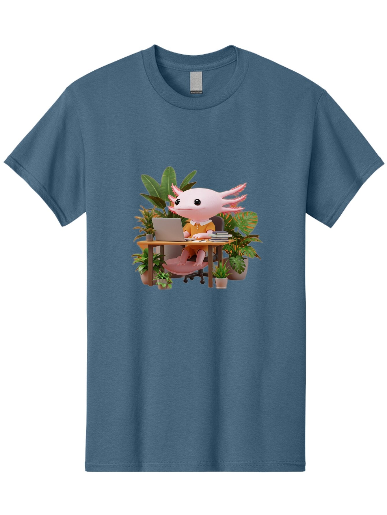 Axolotl-Office-Worker Men'S Graphic Tee, 100% Cotton, Comfortable Casual Summer Wear, Machine Washable, Vintage Camera, Old Camera, Antique Camera, Black Camera, Classic Photography, Photography Equipment, Nostalgic Device, Film Camera, Baq305 5