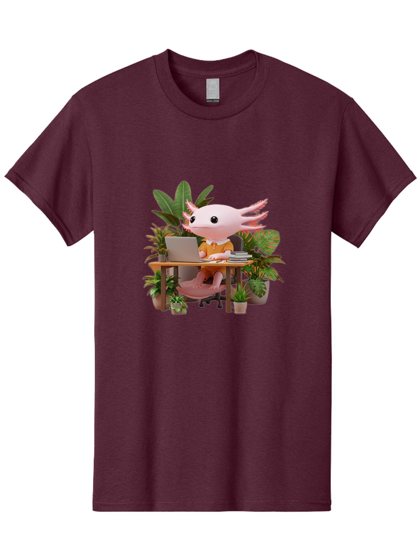 Axolotl-Office-Worker Men'S Graphic Tee, 100% Cotton, Comfortable Casual Summer Wear, Machine Washable, Vintage Camera, Old Camera, Antique Camera, Black Camera, Classic Photography, Photography Equipment, Nostalgic Device, Film Camera, Baq305 15