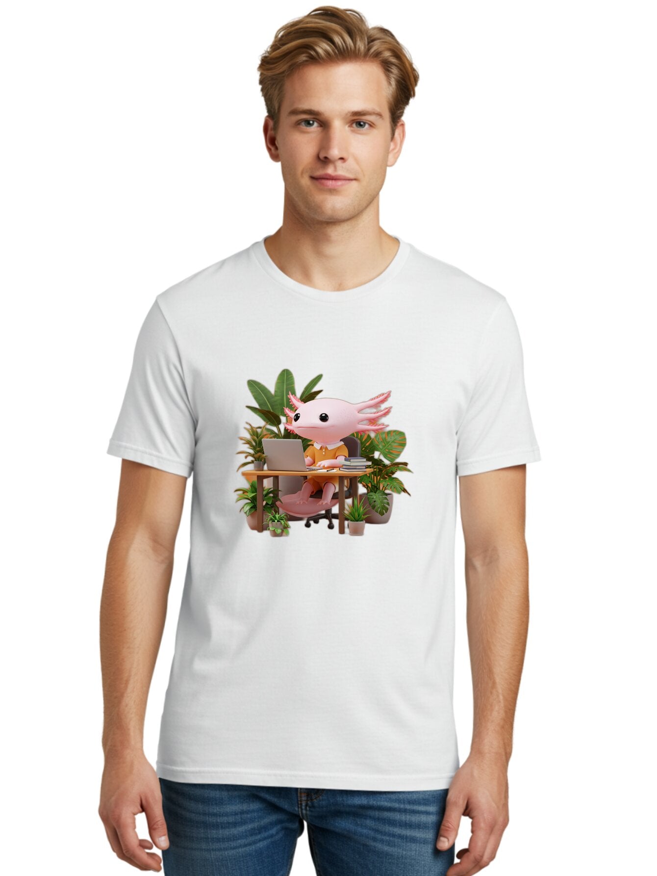 Axolotl-Office-Worker Men'S Graphic Tee, 100% Cotton, Comfortable Casual Summer Wear, Machine Washable, Vintage Camera, Old Camera, Antique Camera, Black Camera, Classic Photography, Photography Equipment, Nostalgic Device, Film Camera, Baq305 18