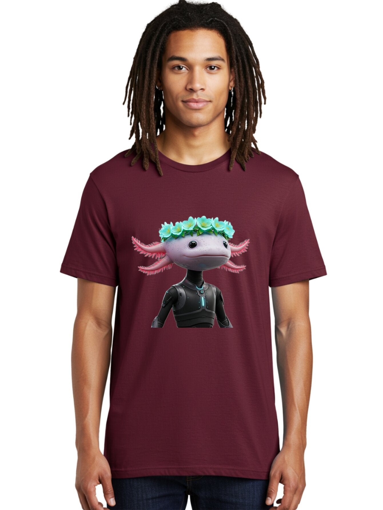 Axolotl-Robot Men'S Graphic Tee, 100% Cotton, Comfortable Casual Summer Wear, Machine Washable, Vintage Camera, Old Camera, Antique Camera, Black Camera, Classic Photography, Photography Equipment, Nostalgic Device, Film Camera, Camera Art Baq306 29