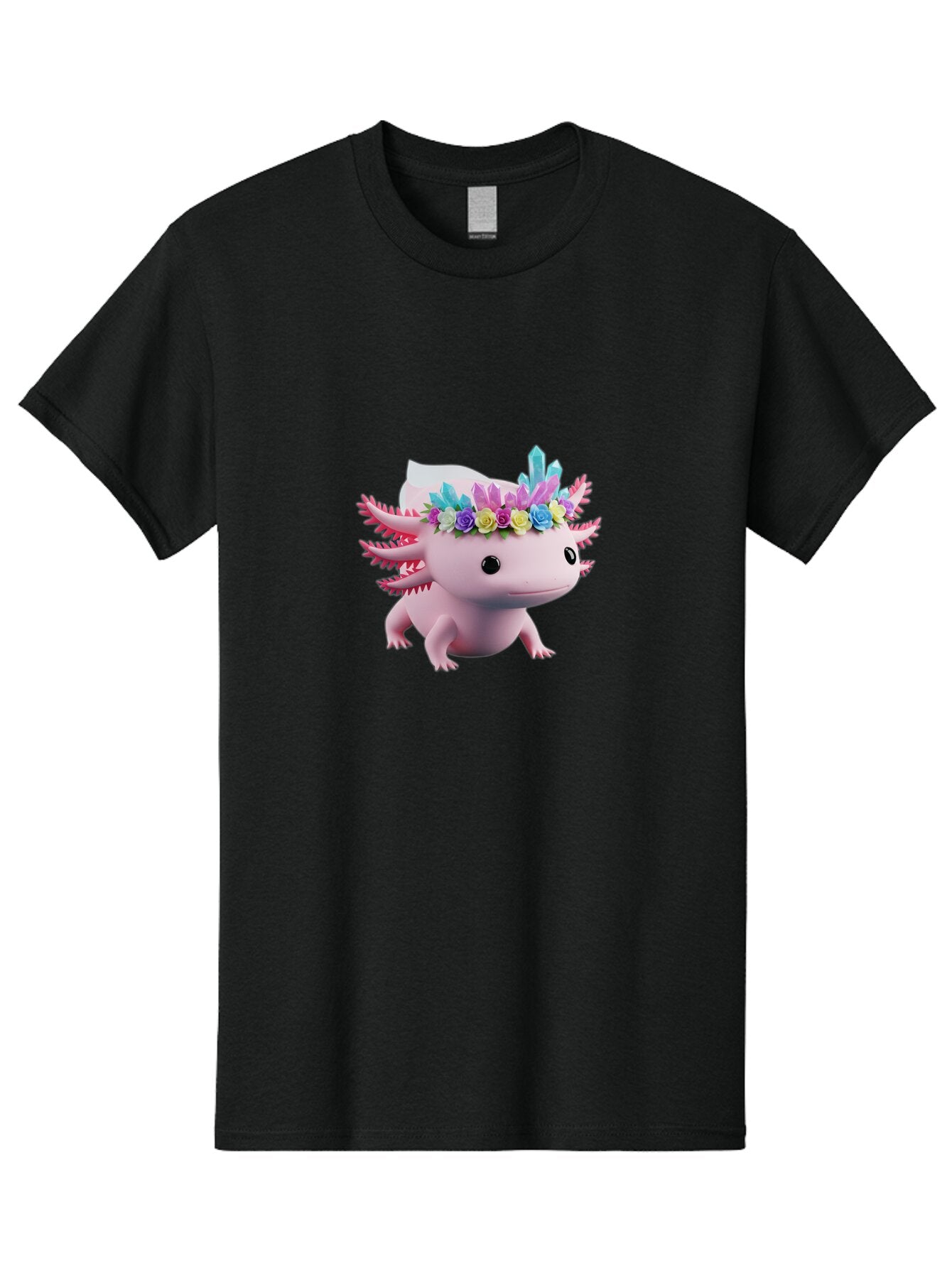 Axolotl-With-Crown Men'S Graphic Tee, 100% Cotton, Comfortable Casual Summer Wear, Machine Washable, Vintage Camera, Old Camera, Antique Camera, Black Camera, Classic Photography, Photography Equipment, Nostalgic Device, Film Camera, Baq307 9
