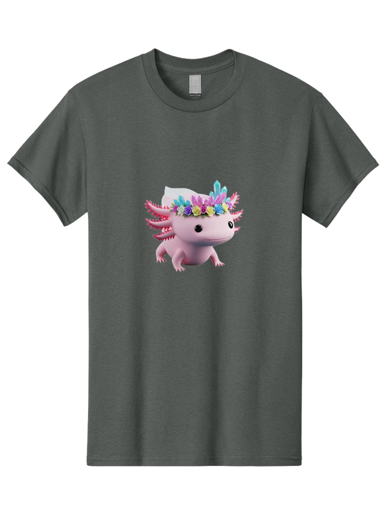 Axolotl-With-Crown Men'S Graphic Tee, 100% Cotton, Comfortable Casual Summer Wear, Machine Washable, Vintage Camera, Old Camera, Antique Camera, Black Camera, Classic Photography, Photography Equipment, Nostalgic Device, Film Camera, Baq307 13