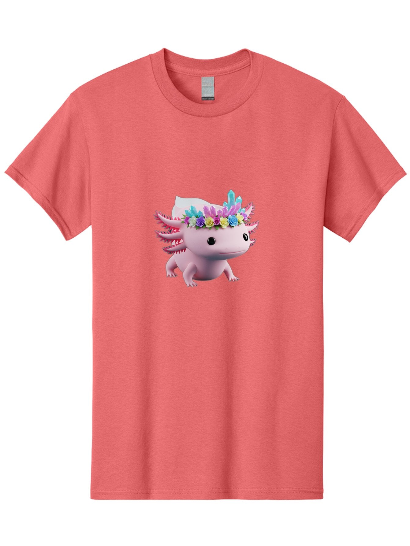 Axolotl-With-Crown Men'S Graphic Tee, 100% Cotton, Comfortable Casual Summer Wear, Machine Washable, Vintage Camera, Old Camera, Antique Camera, Black Camera, Classic Photography, Photography Equipment, Nostalgic Device, Film Camera, Baq307 3