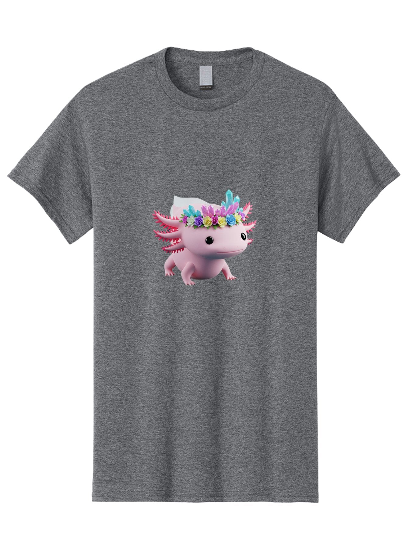 Axolotl-With-Crown Men'S Graphic Tee, 100% Cotton, Comfortable Casual Summer Wear, Machine Washable, Vintage Camera, Old Camera, Antique Camera, Black Camera, Classic Photography, Photography Equipment, Nostalgic Device, Film Camera, Baq307 4