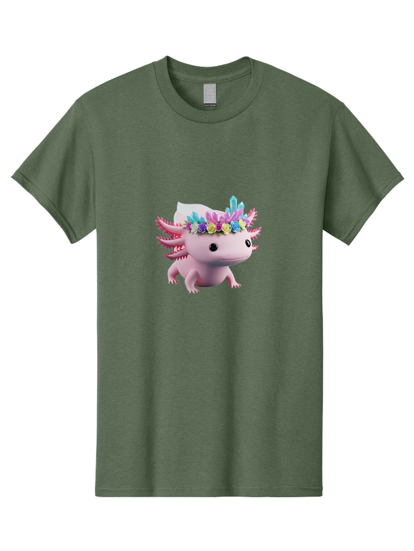 Axolotl-With-Crown Men'S Graphic Tee, 100% Cotton, Comfortable Casual Summer Wear, Machine Washable, Vintage Camera, Old Camera, Antique Camera, Black Camera, Classic Photography, Photography Equipment, Nostalgic Device, Film Camera, Baq307 14