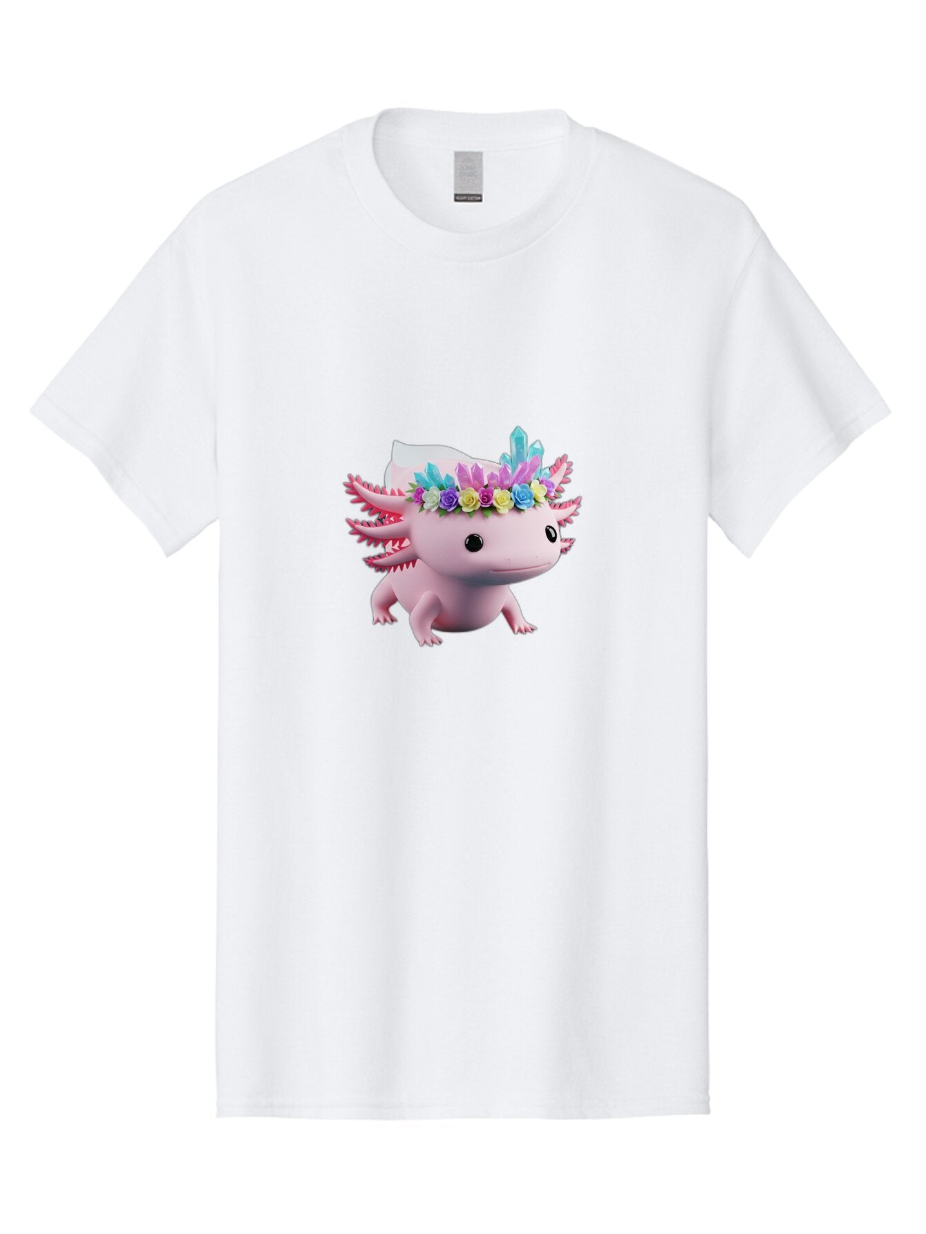 Axolotl-With-Crown Men'S Graphic Tee, 100% Cotton, Comfortable Casual Summer Wear, Machine Washable, Vintage Camera, Old Camera, Antique Camera, Black Camera, Classic Photography, Photography Equipment, Nostalgic Device, Film Camera, Baq307 5