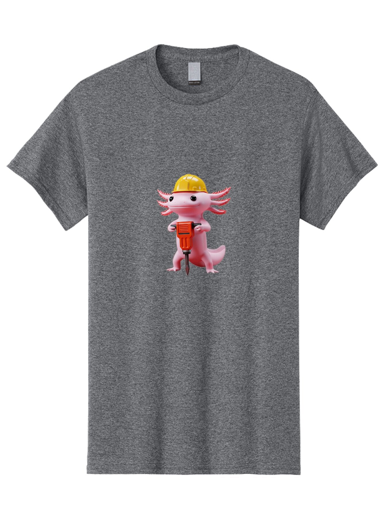 Axolotl-With-Drill Men'S Graphic Tee, 100% Cotton, Comfortable Casual Summer Wear, Machine Washable, Vintage Camera, Old Camera, Antique Camera, Black Camera, Classic Photography, Photography Equipment, Nostalgic Device, Film Camera, Baq309 7