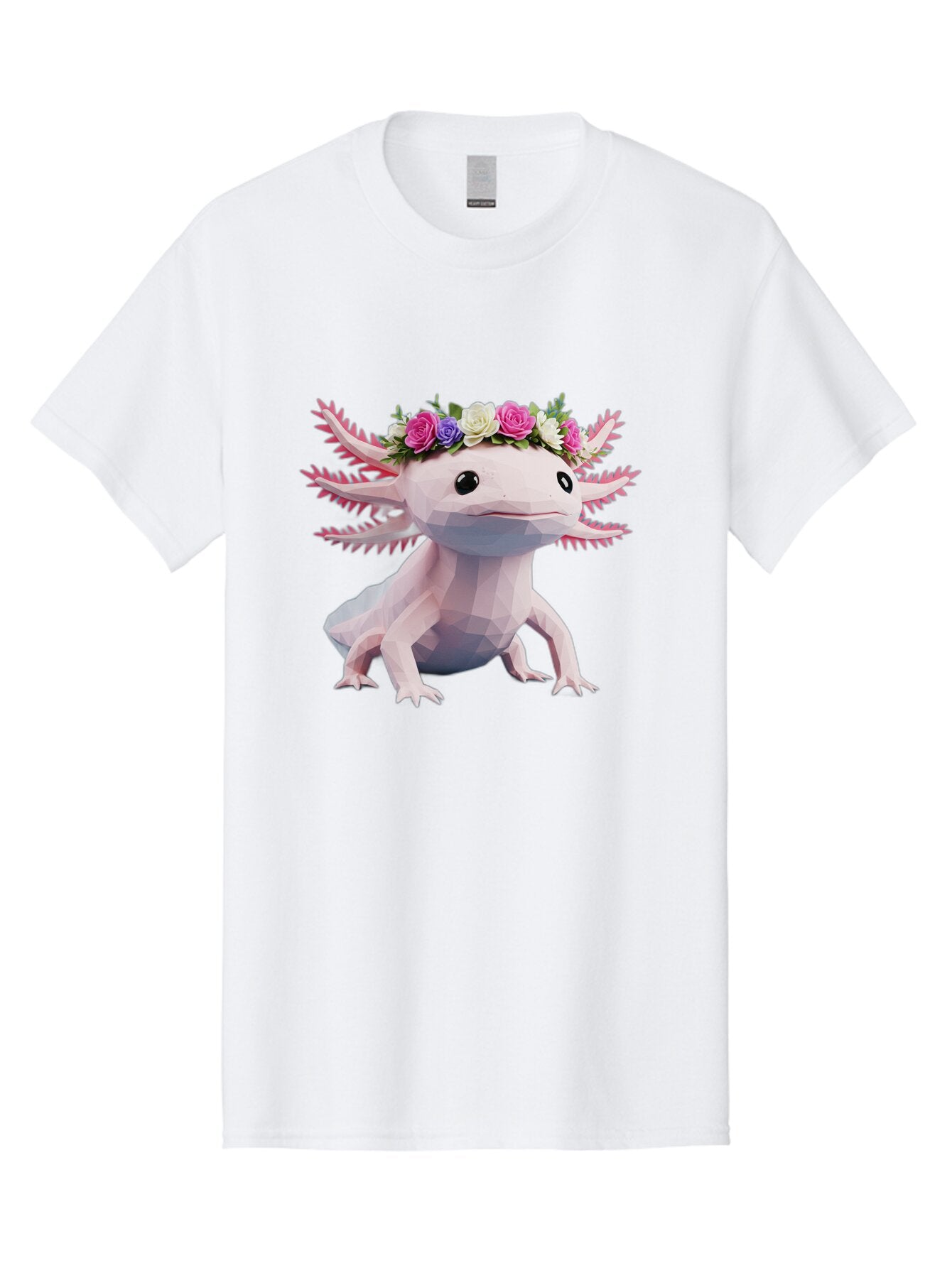 Axolotl-With-Flower-Crown Men'S Graphic Tee, 100% Cotton, Comfortable Casual Summer Wear, Machine Washable, Vintage Camera, Old Camera, Antique Camera, Black Camera, Classic Photography, Photography Equipment, Nostalgic Device, Film Camera, Baq311 14