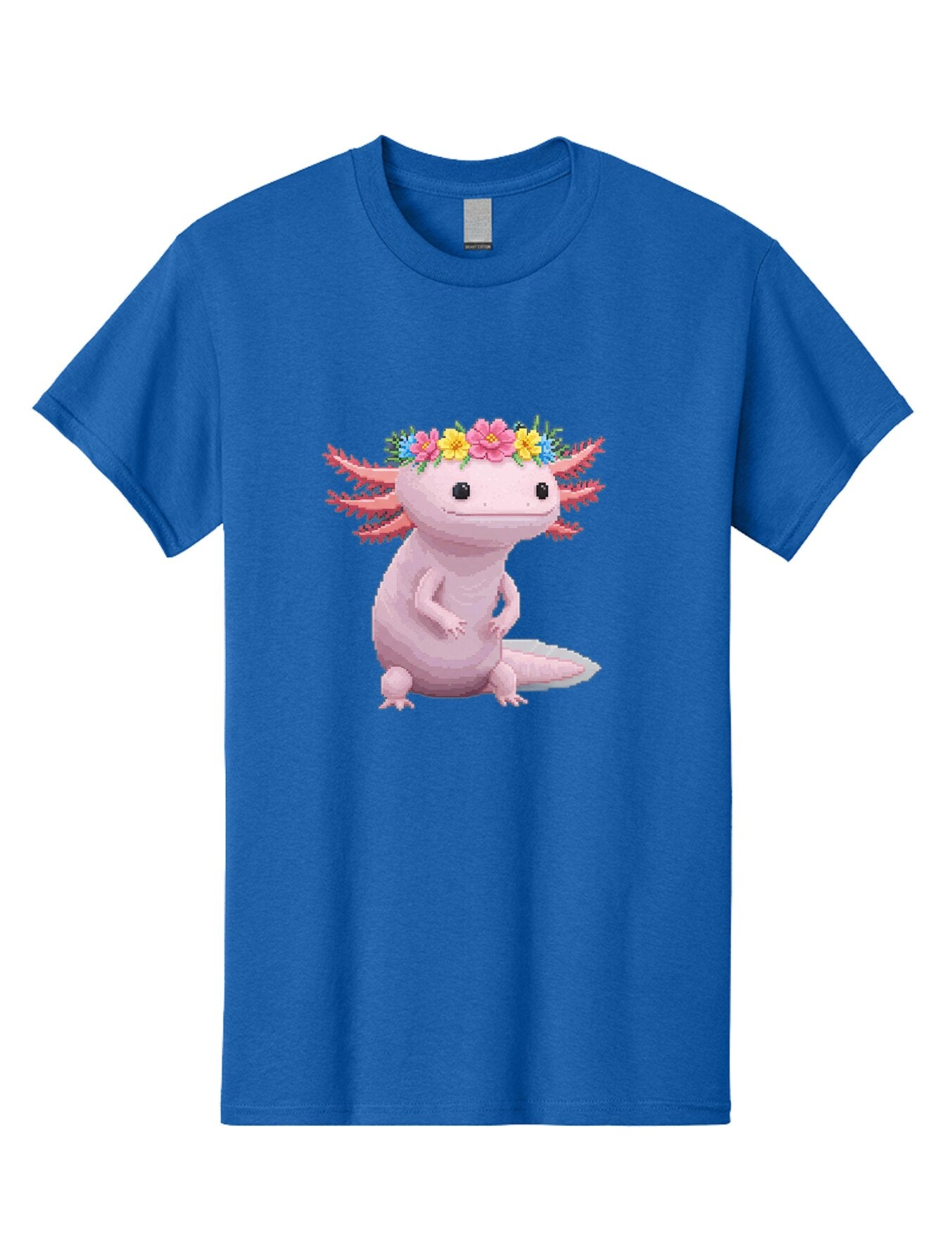 Axolotl-With-Flowers Men'S Graphic Tee, 100% Cotton, Comfortable Casual Summer Wear, Machine Washable, Vintage Camera, Old Camera, Antique Camera, Black Camera, Classic Photography, Photography Equipment, Nostalgic Device, Film Camera, Baq315 12